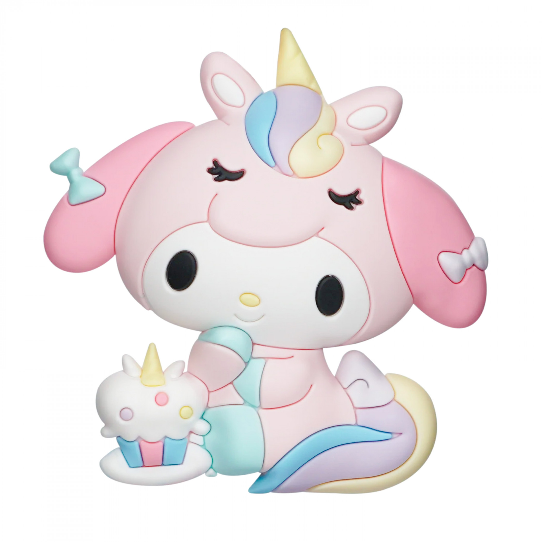 Sanrio My Melody Unicorn Onesie 3D Foam Magnet, Multi-Color