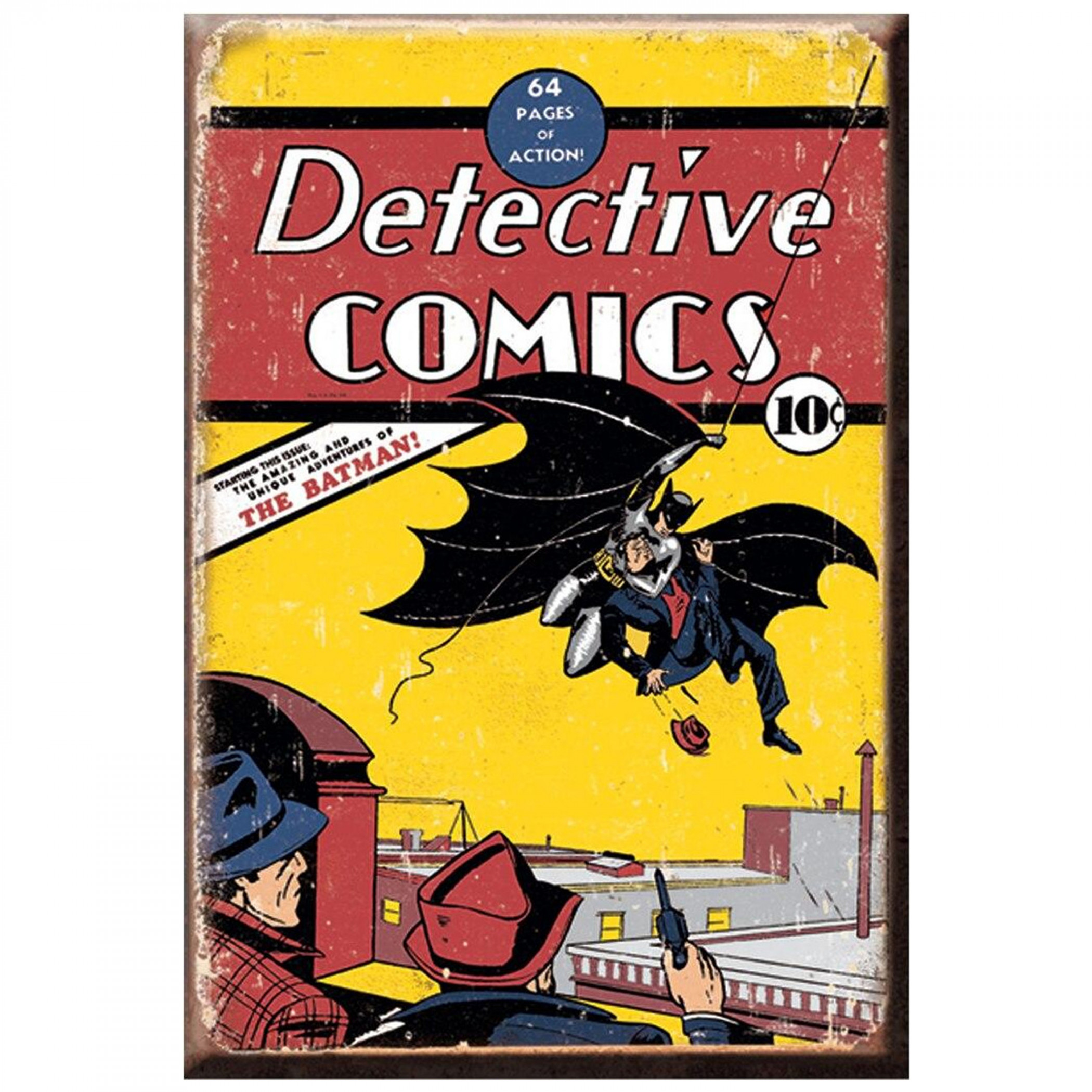Batman Detective Comics No.27 Retro Magnet, Multi-Color