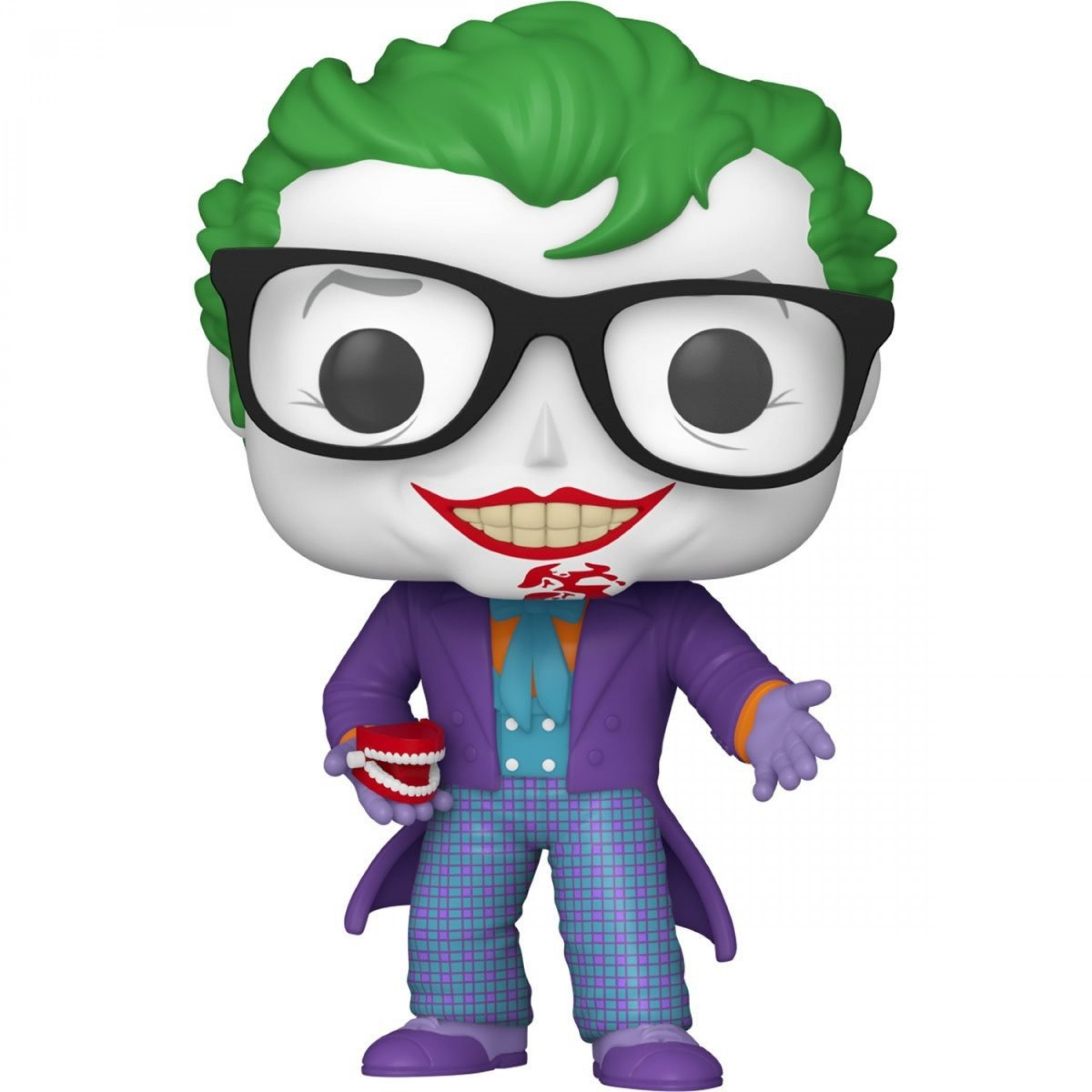 The Joker with Teeth Batman 85th Anniversary Funko Pop! Figure, Purple