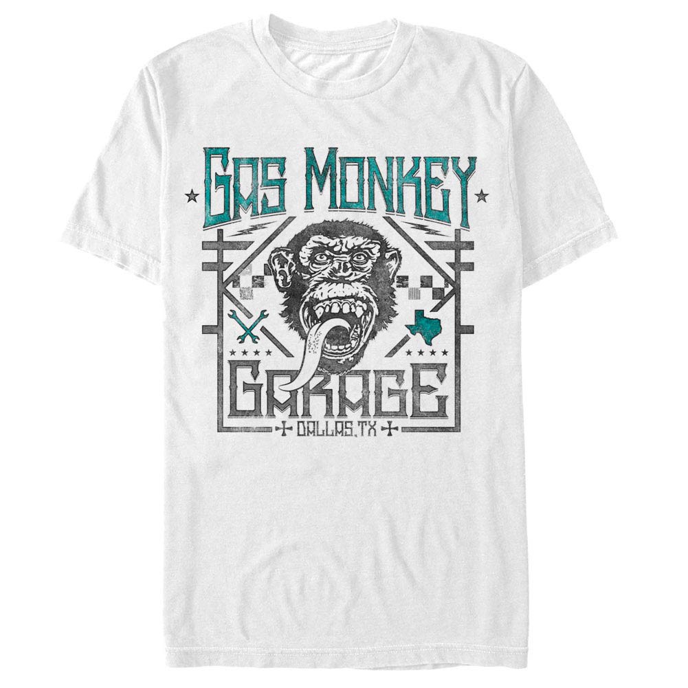 Gas Monkey Garage Elite White T-Shirt