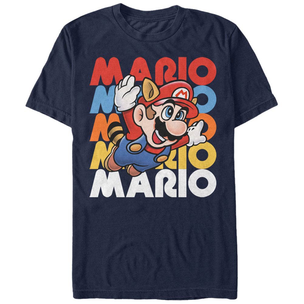 Nintendo Flying Free Blue T-Shirt, Blue