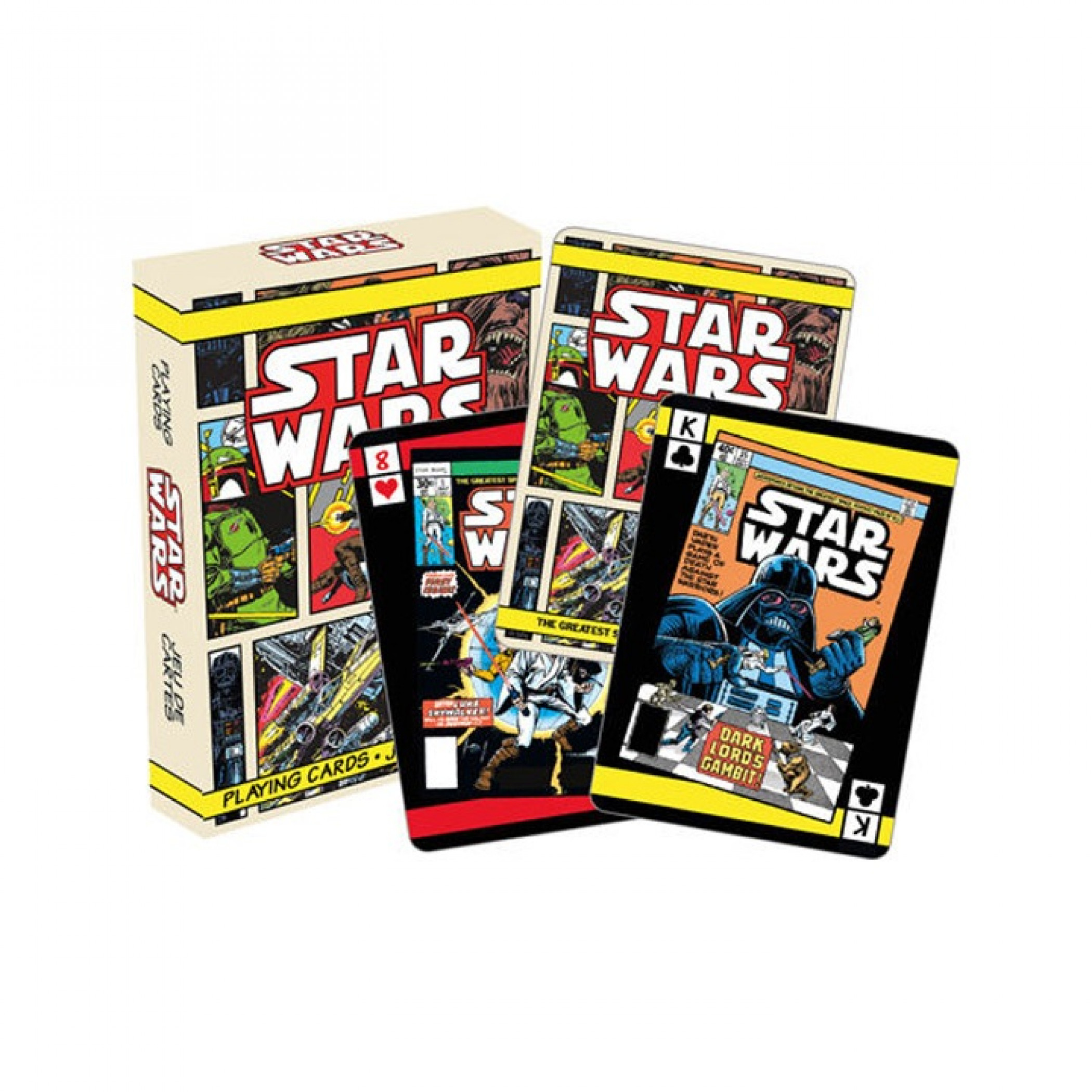 Star Wars Comic Collage Playing Cards, Multi-Color