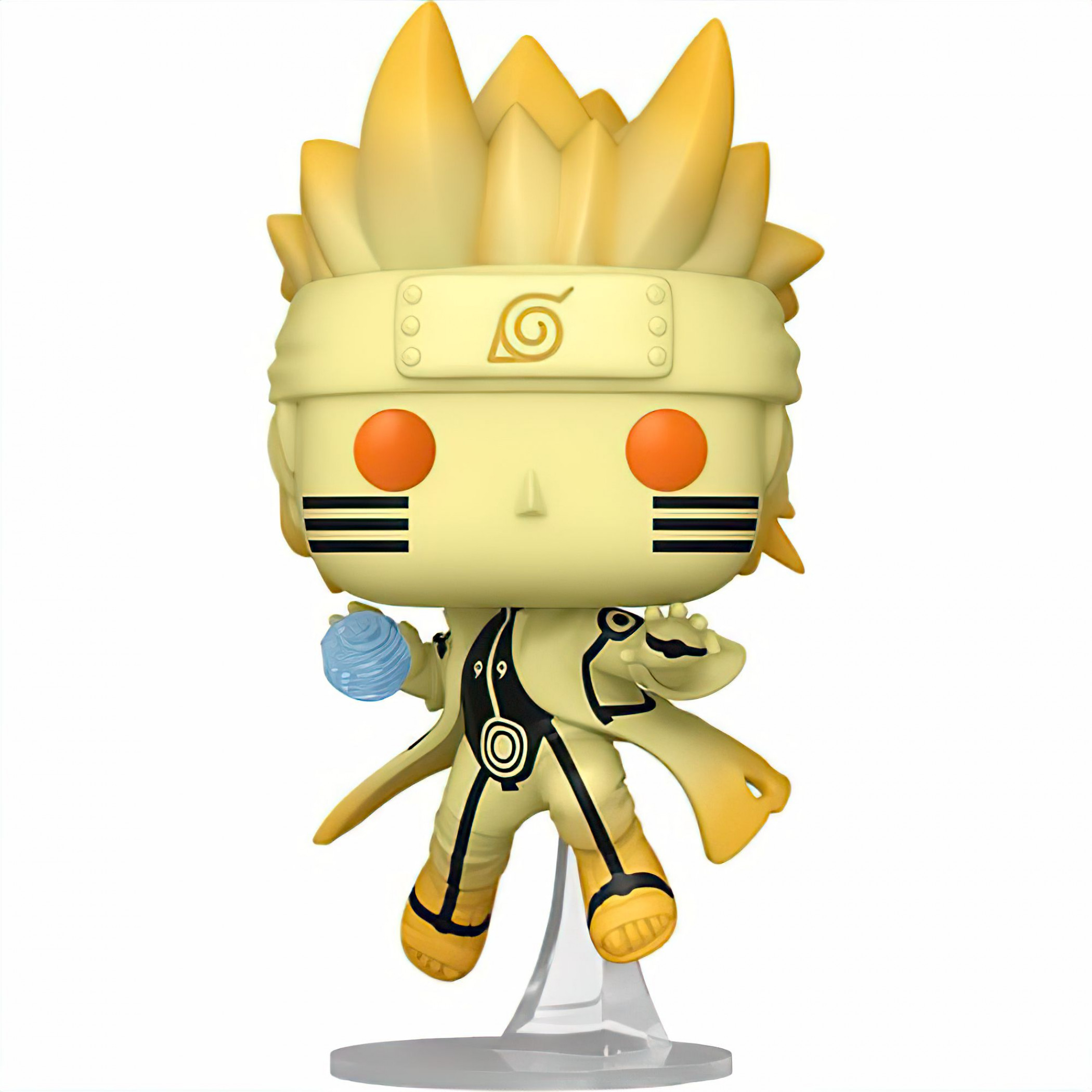 Naruto Uzumaki Kurama Link Funko Pop! Vinyl Figure, Yellow