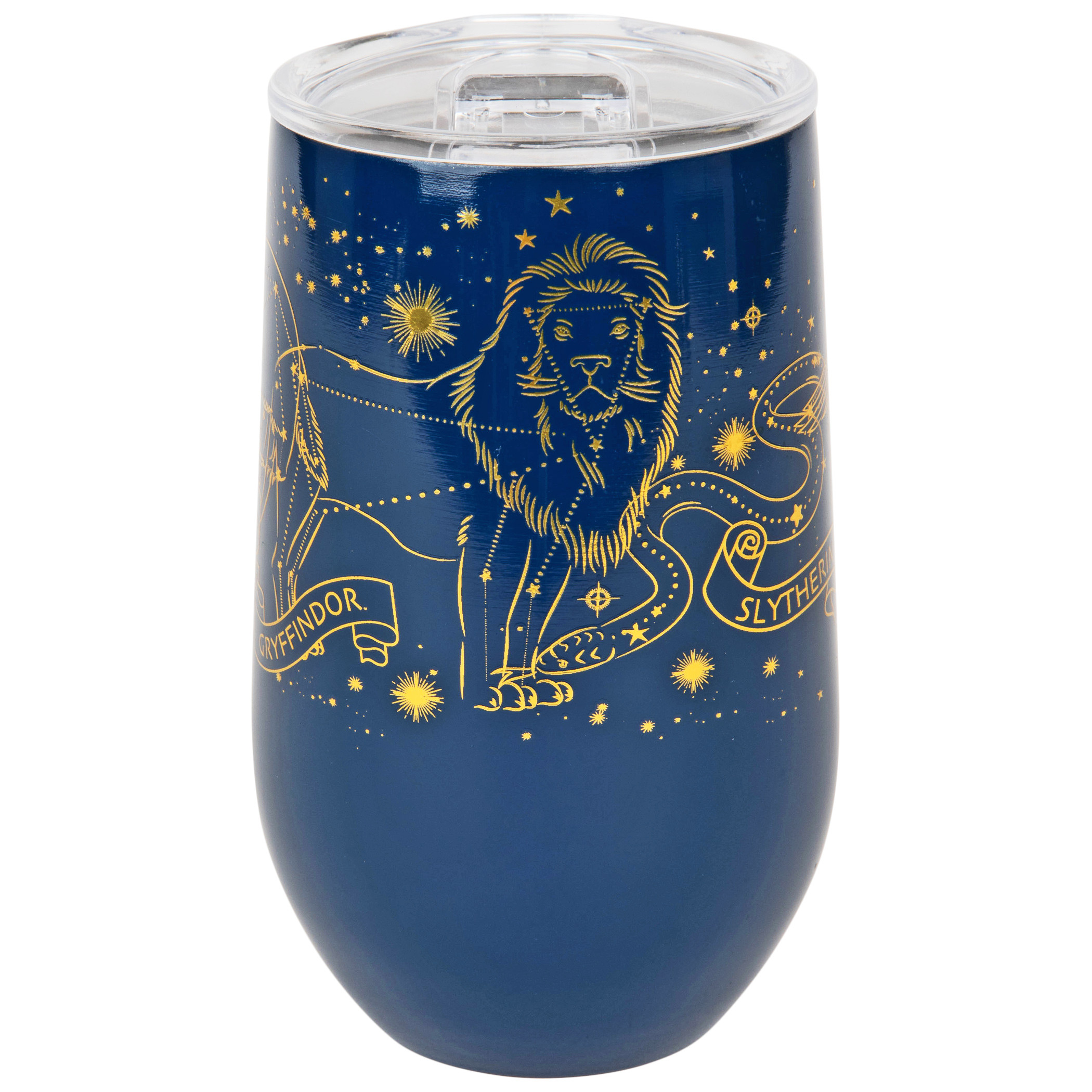 Harry Potter Hogwarts All Houses Constellations 16oz Wine Tumbler, Multi-Color