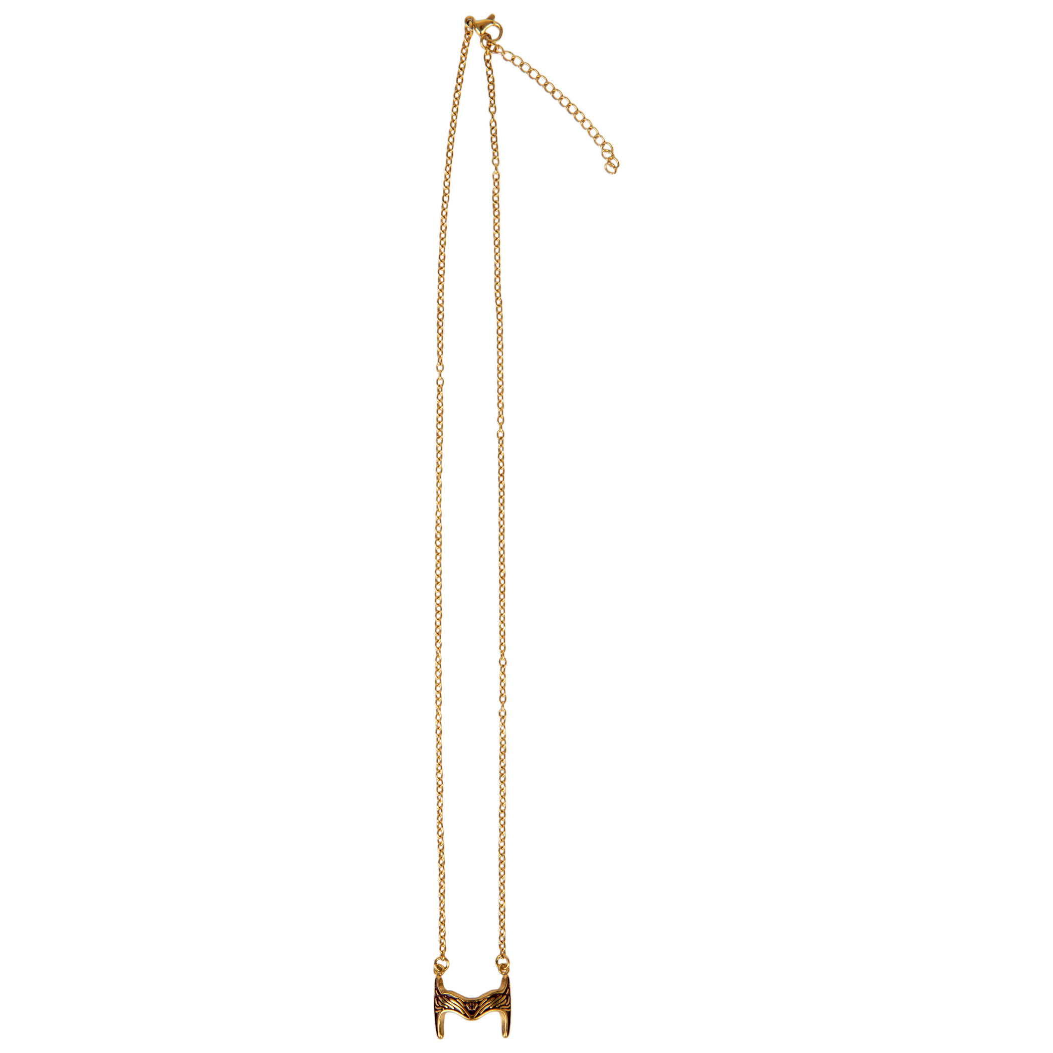 Scarlet Witch Tiara Pendant Necklace, Gold