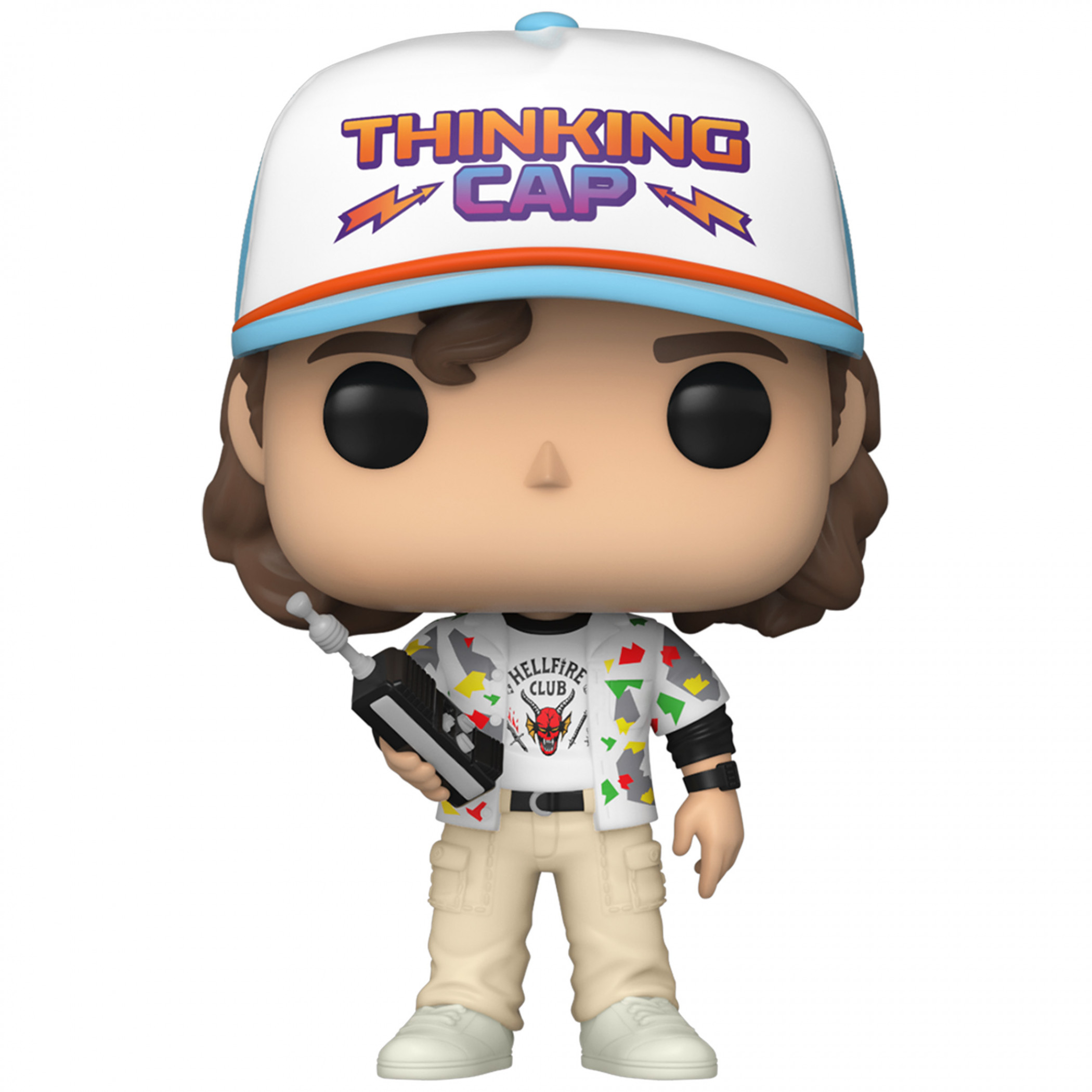 Stranger Things Season 4 Dustin Henderson Funko Pop! Vinyl Figure, Multi-Color