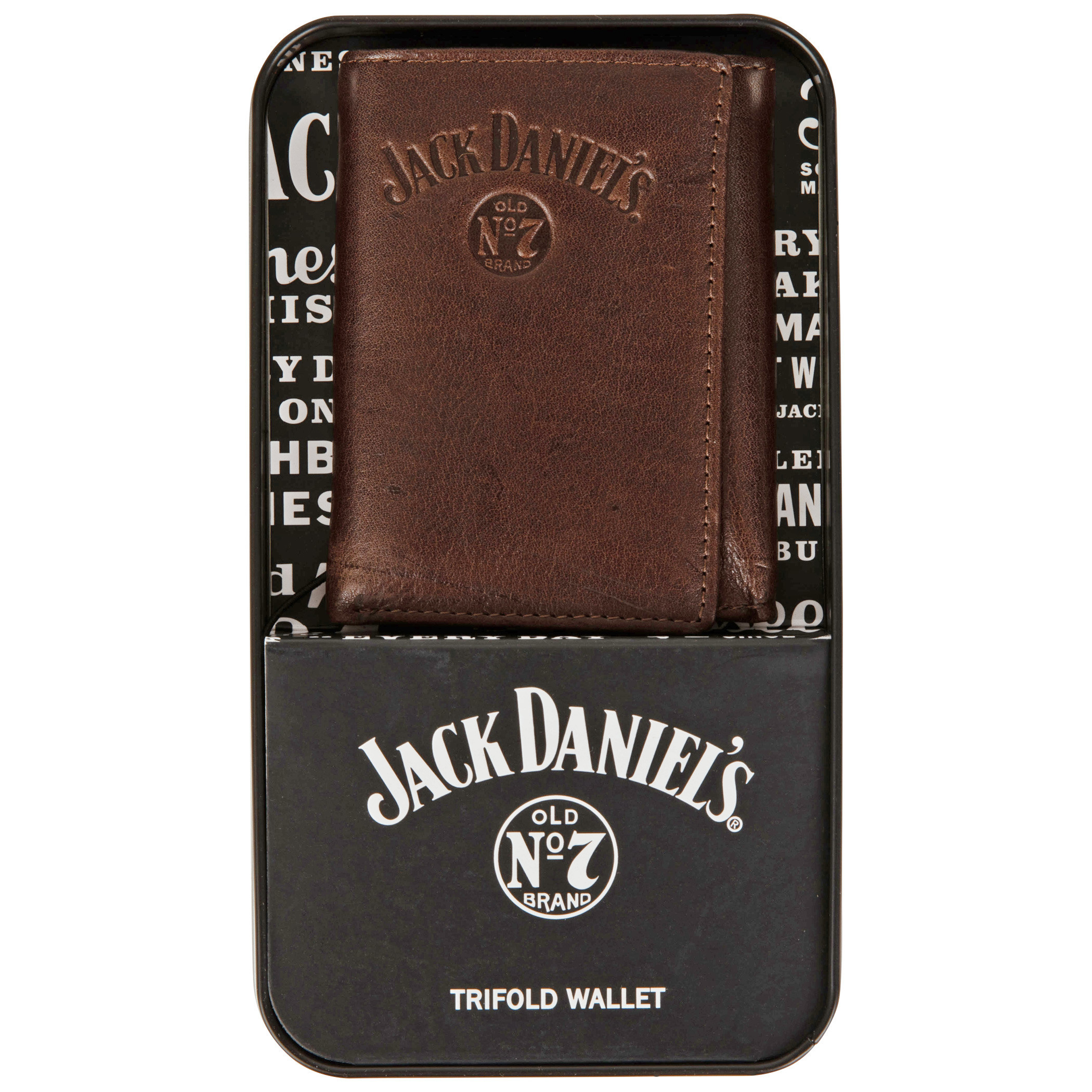 Jack Daniels Brown Old No. 7 Tri-Fold Wallet - image 6