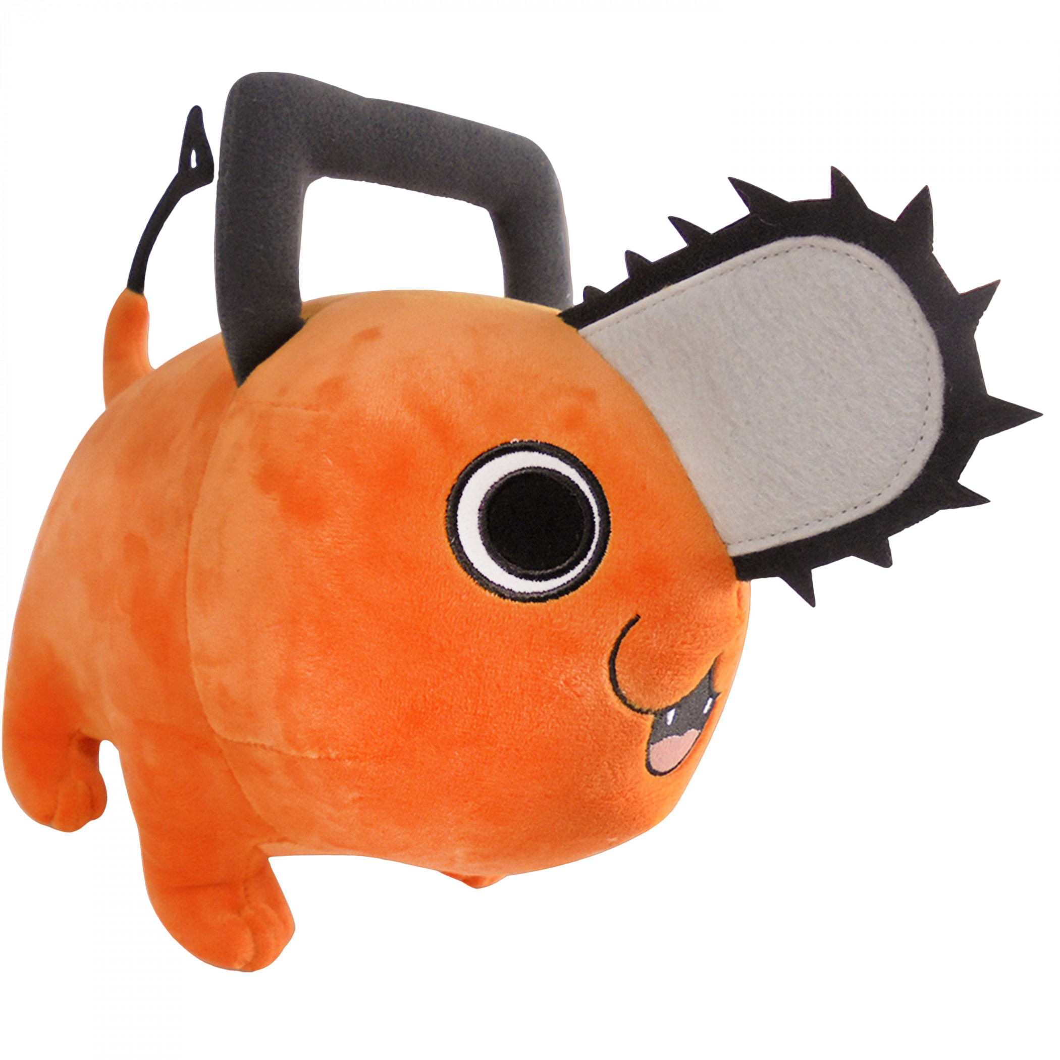 Chainsaw Man Pochita Smiling 8' Sitting Plush Doll, Orange
