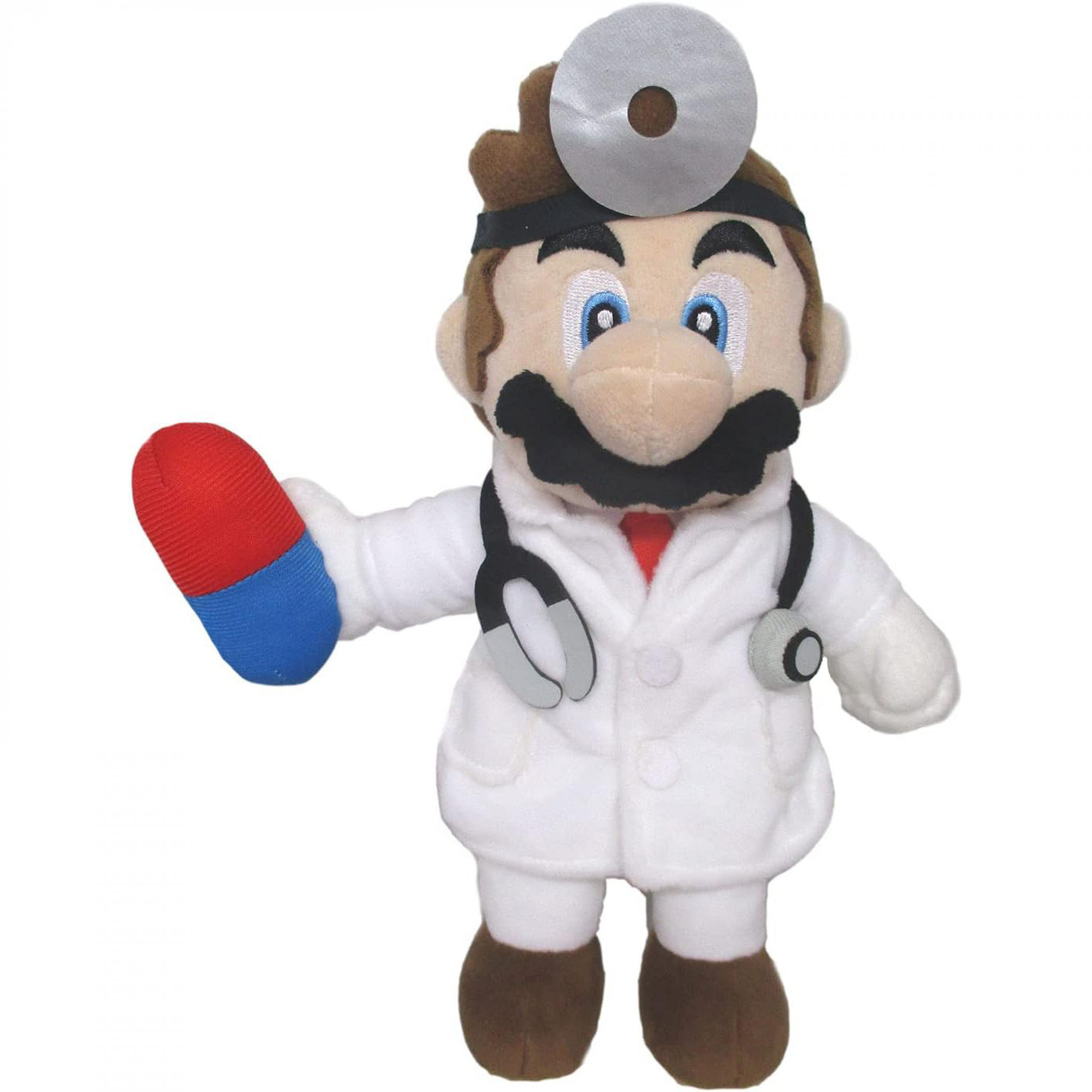Super Mario Bros. Doctor Mario 10' Plush Figure, Multi-Color