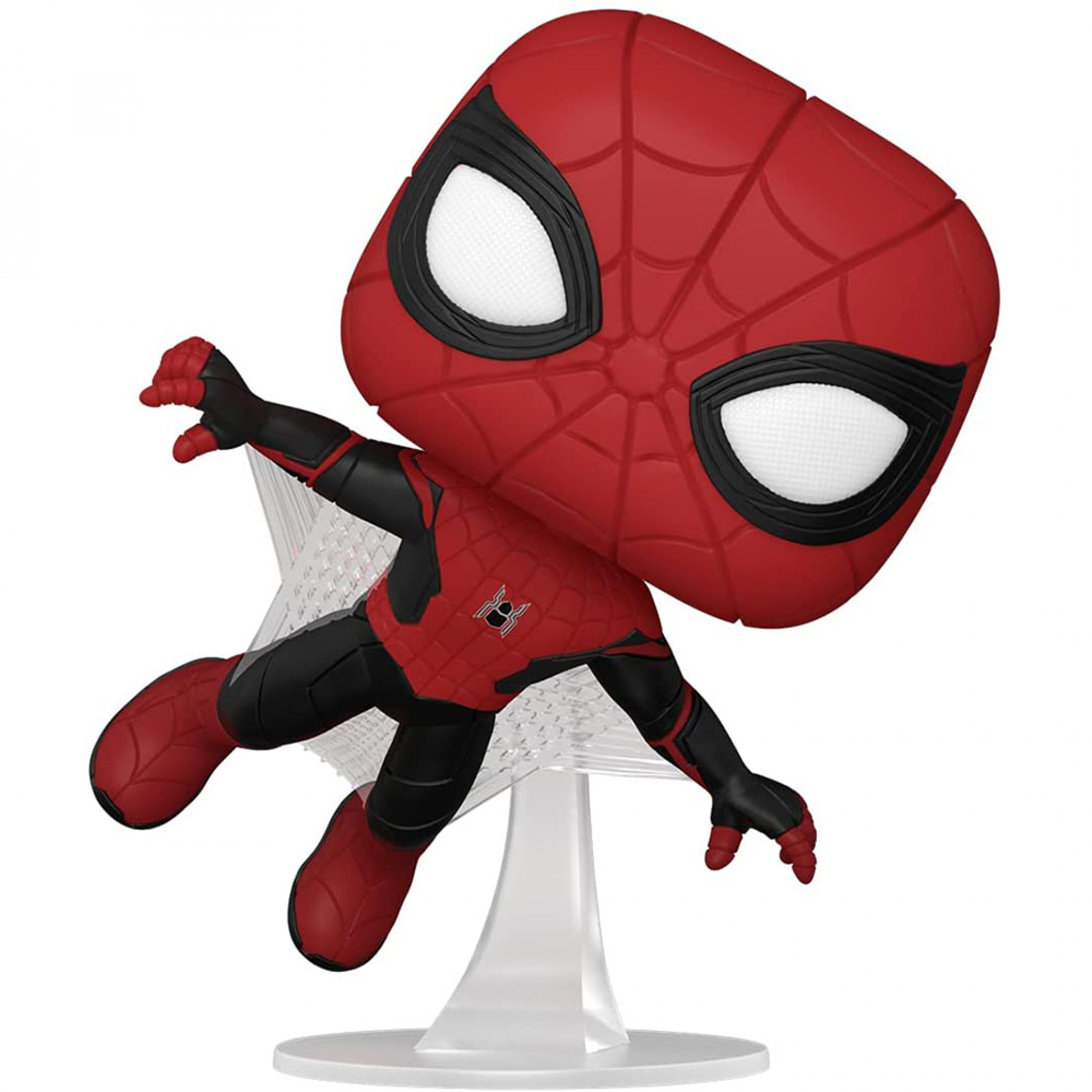 Spider-Man No Way Home Spider-Man Upgraded Suit Funko Pop! Vinyl Figure, Multi-Color