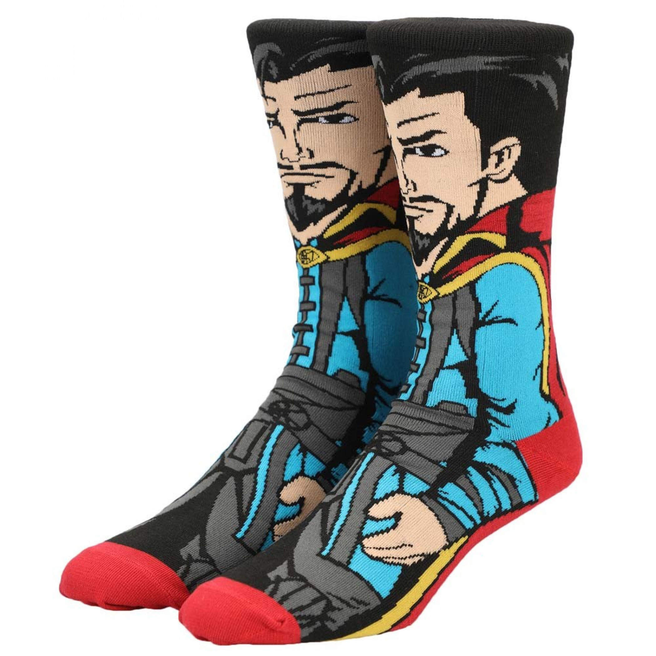 Marvel Dr. Strange 360 Character Crew Sock, Multi-Color