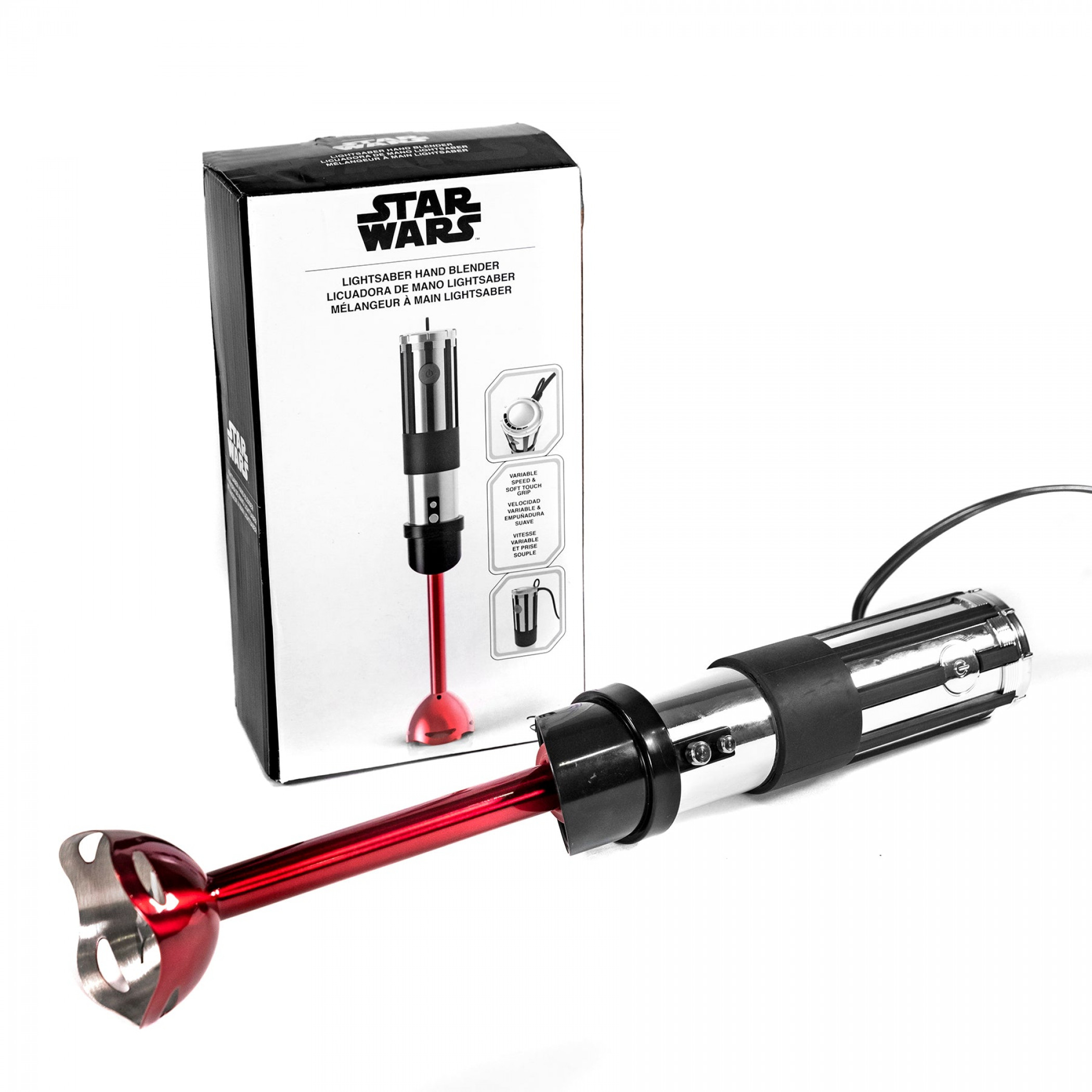 Star Wars Darth Vader Lightsaber Hand Blender, Multi-Color