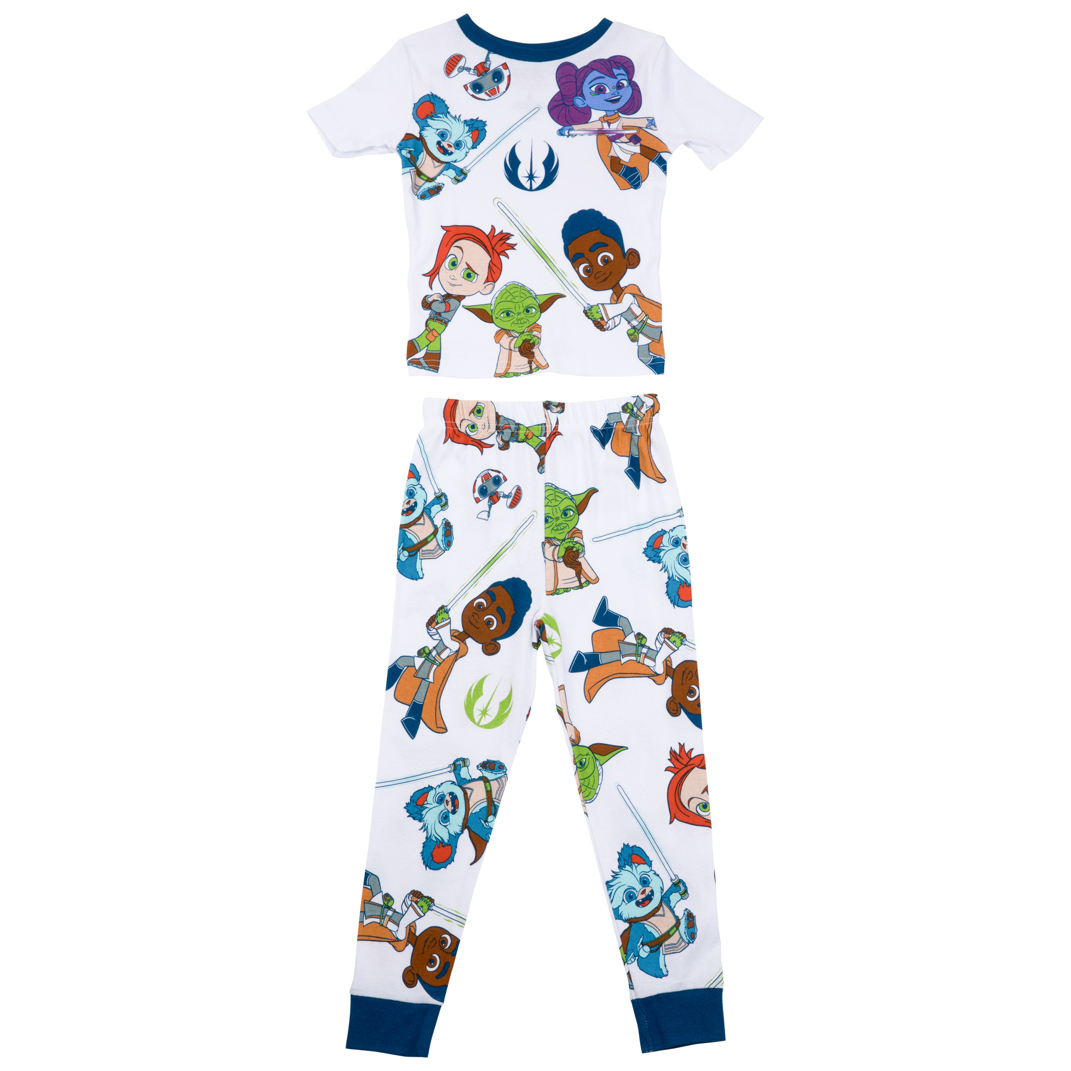 Star Wars The Force Is With Us Youth 2-Piece Pajamas Set Multi-Color - Picture 2 of 4