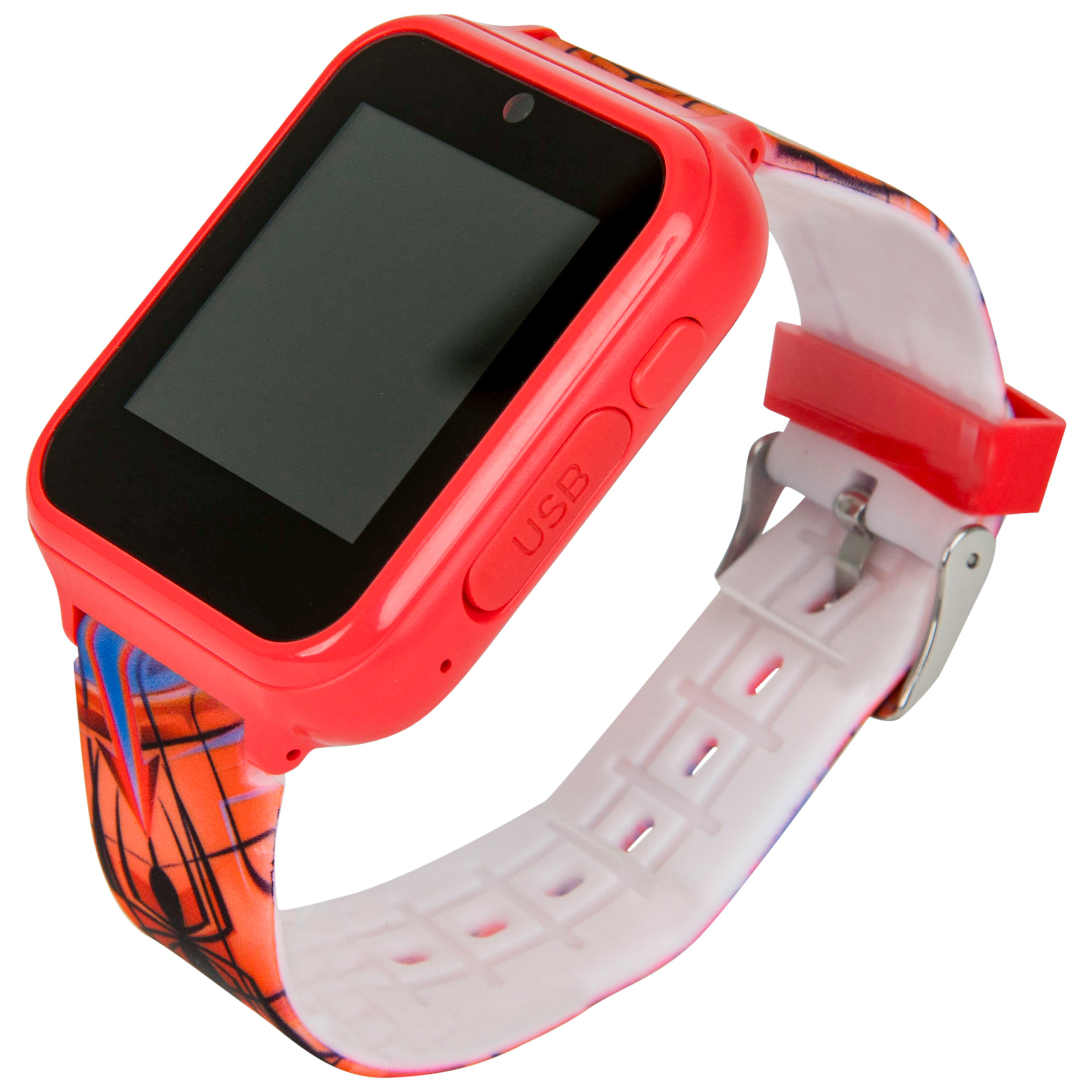 Spider-Man Suit Interactive Digital Kids Watch, Red