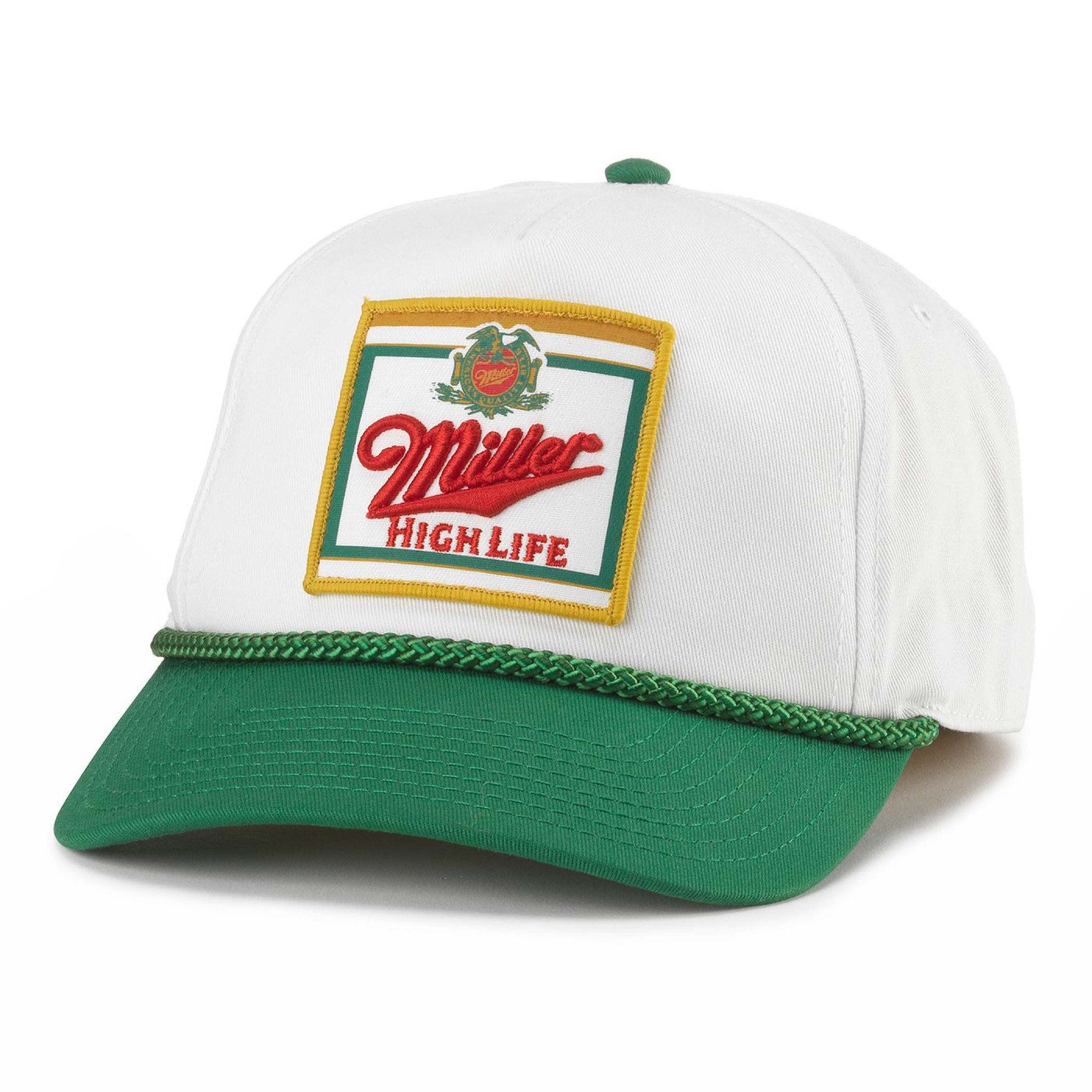 Miller High Life Logo Patch Adjustable Rope Hat