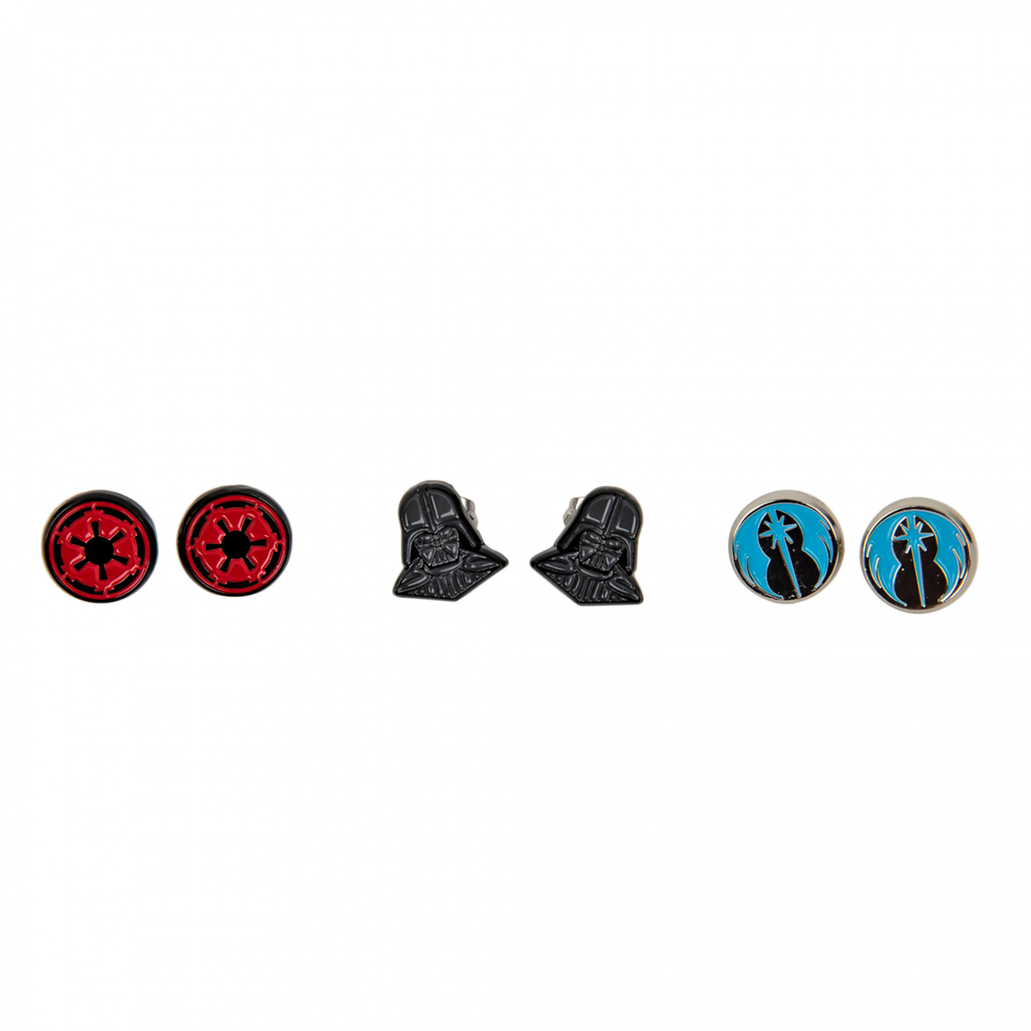 Star Wars The Empire Earrings 3-Pairs Set, Multi-Color