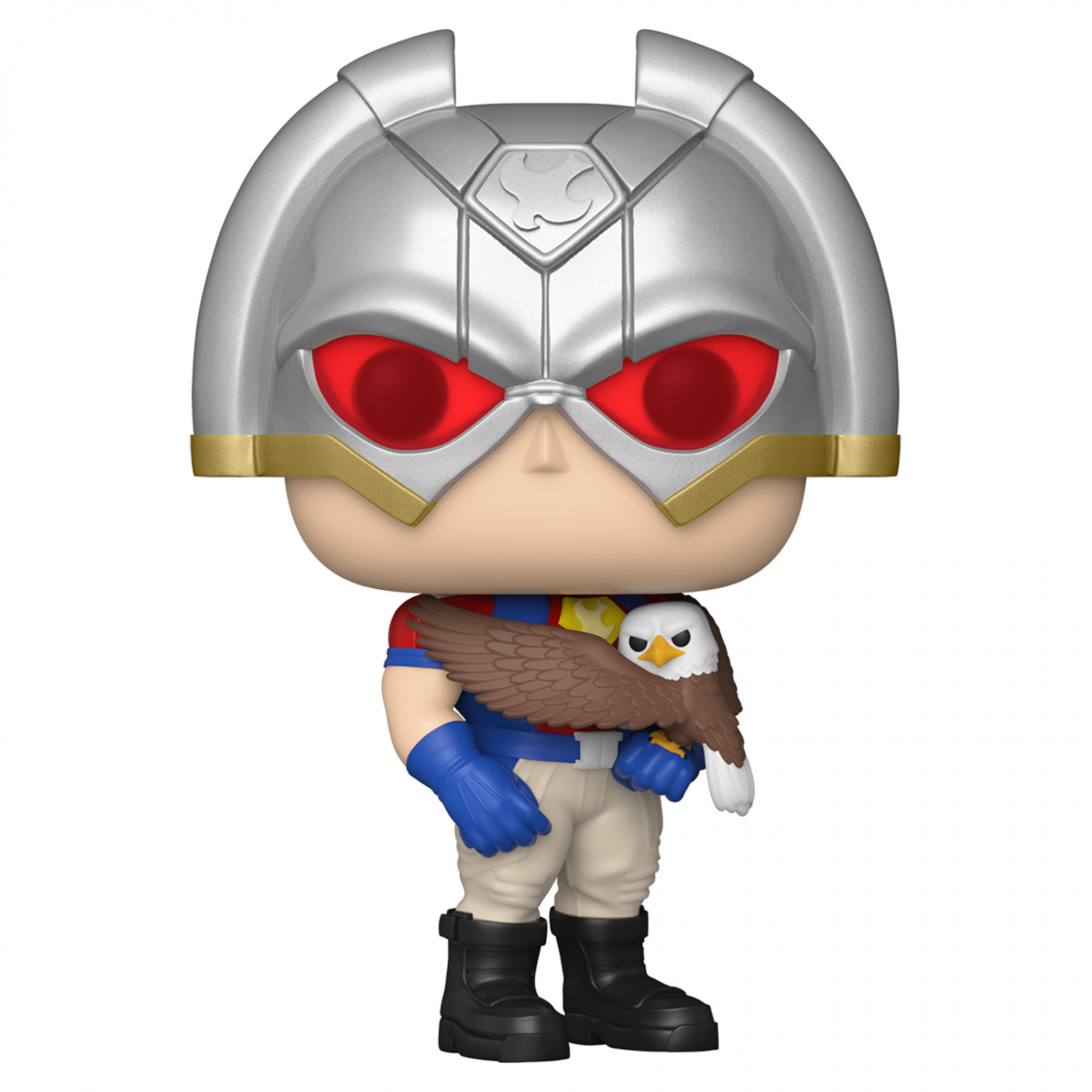 DC Comics Peacemaker Peacemaker with Eagly Funko Pop! Vinyl Figure, Multi-Color