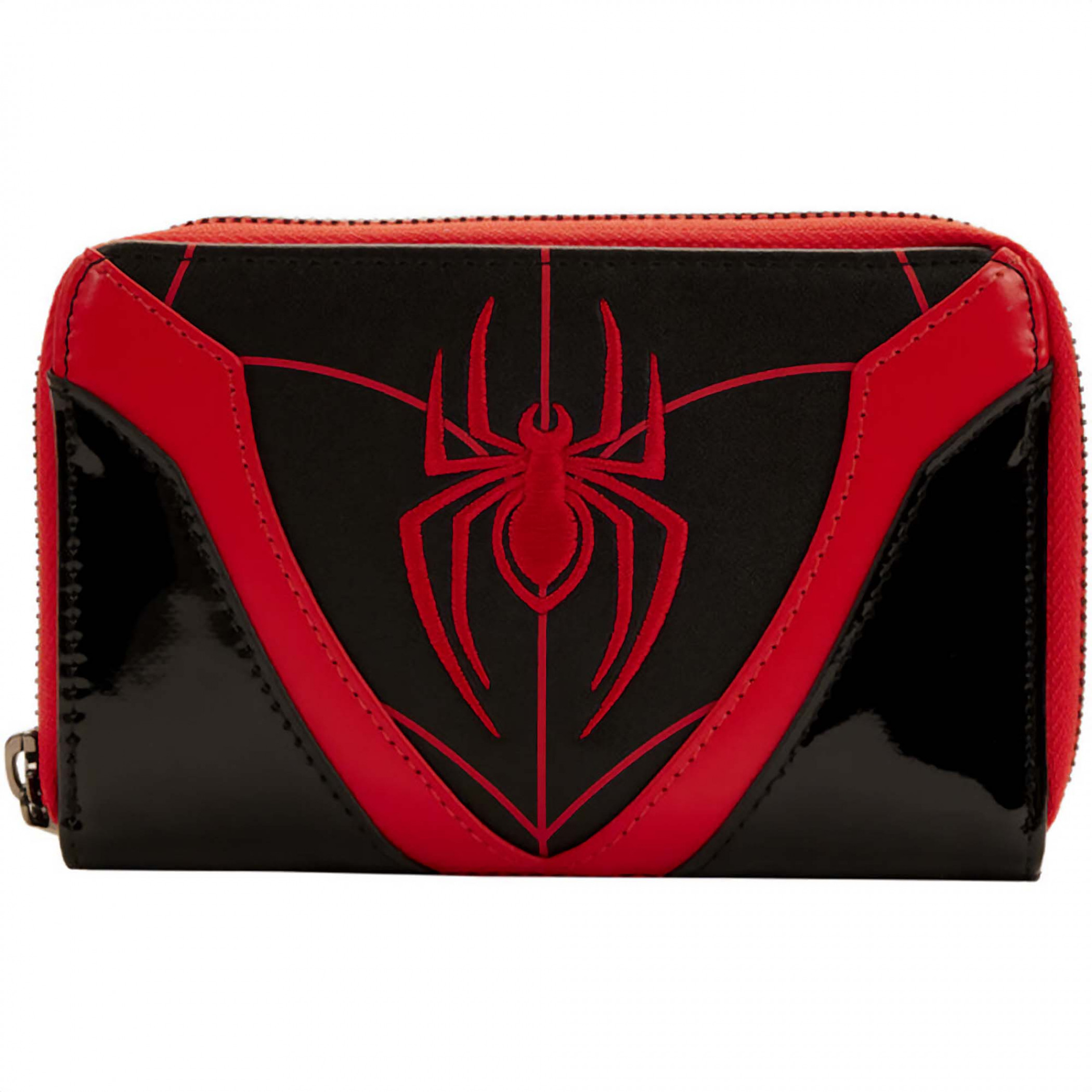 Marvel Comics Spider-Man Miles Morales Cosplay Zip Around Wallet, Multi-Color