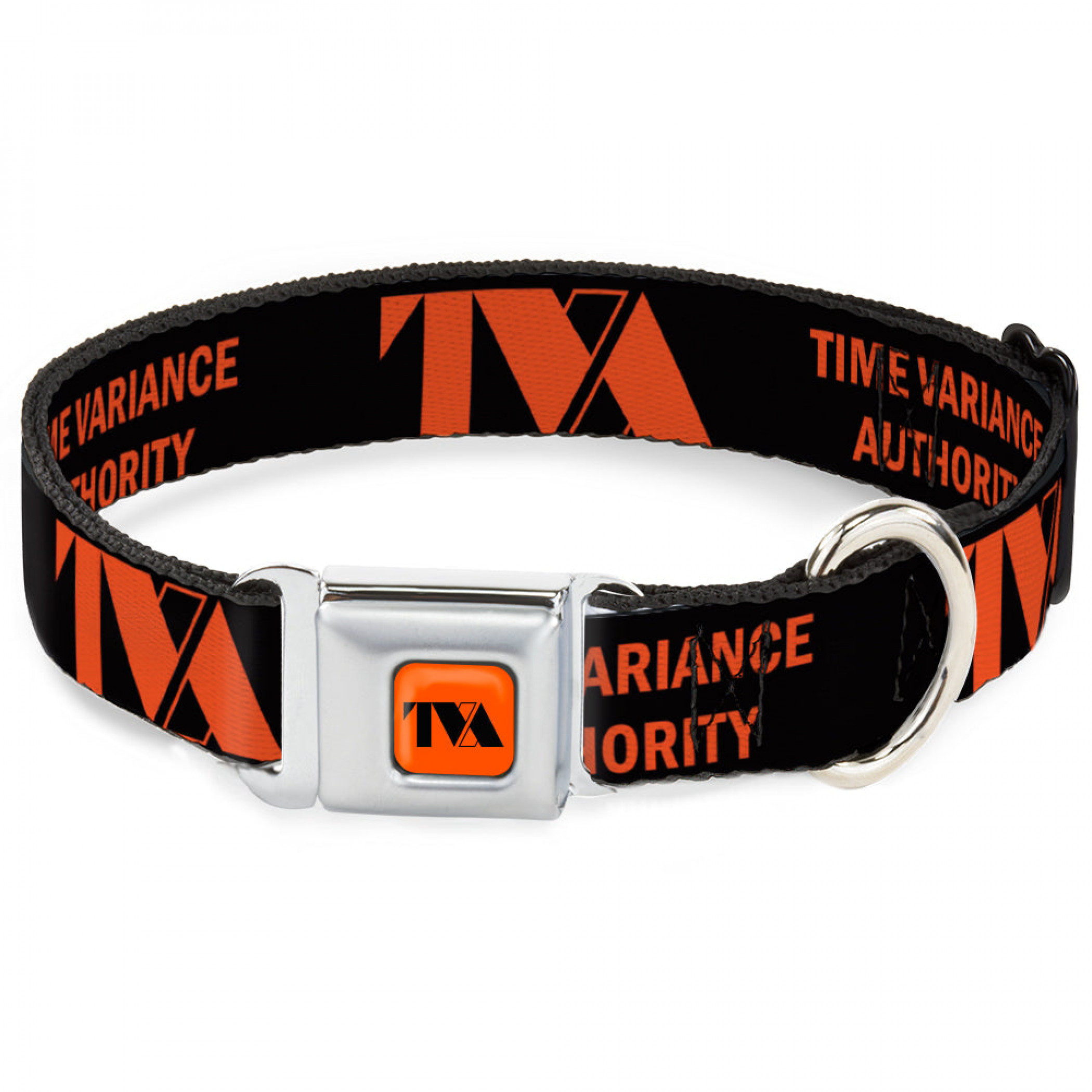 Marvel Studios Loki Series TVA Logo Seatbelt Belt, Multi-Color