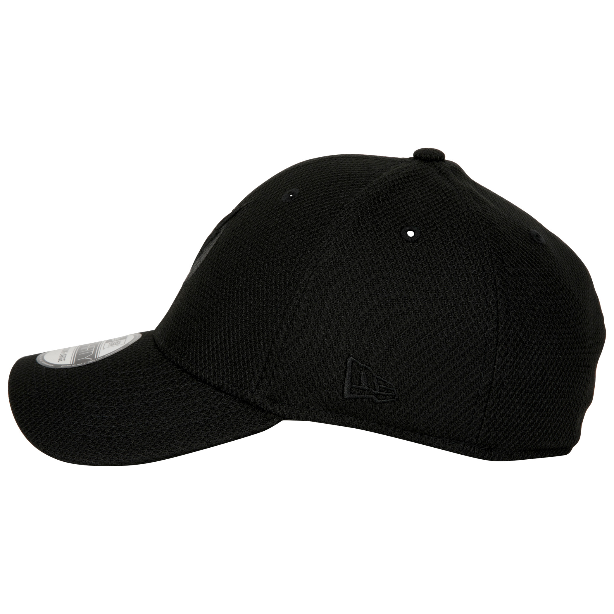 Adult The Flash Logo DC Comics Black Colorway New Era 39Thirty Fitted