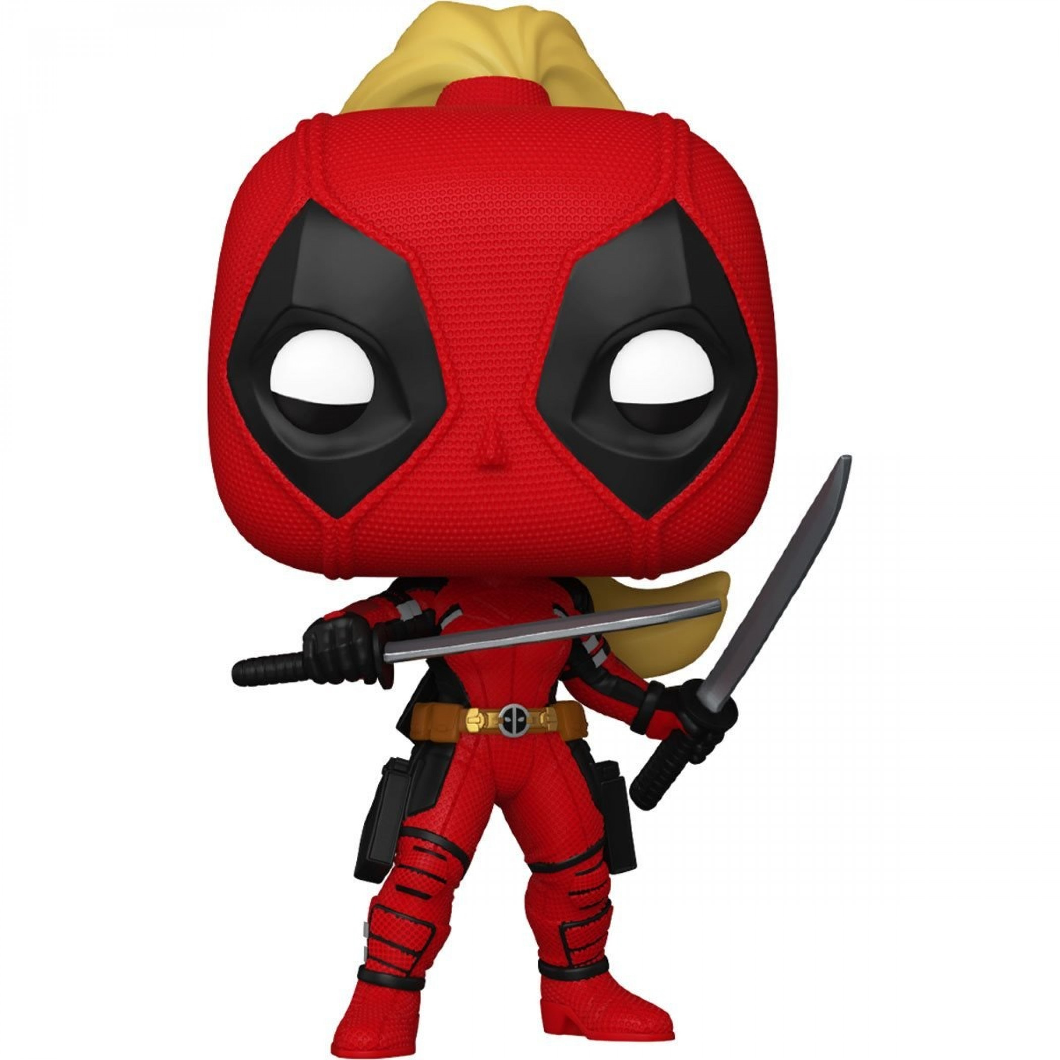 Deadpool & Wolverine Ladypool with Swords Funko Pop! Vinyl Figure, Red