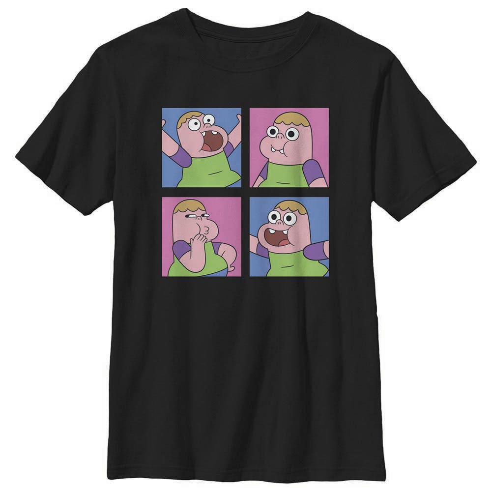 Clarance Boxes Black Youth T-Shirt