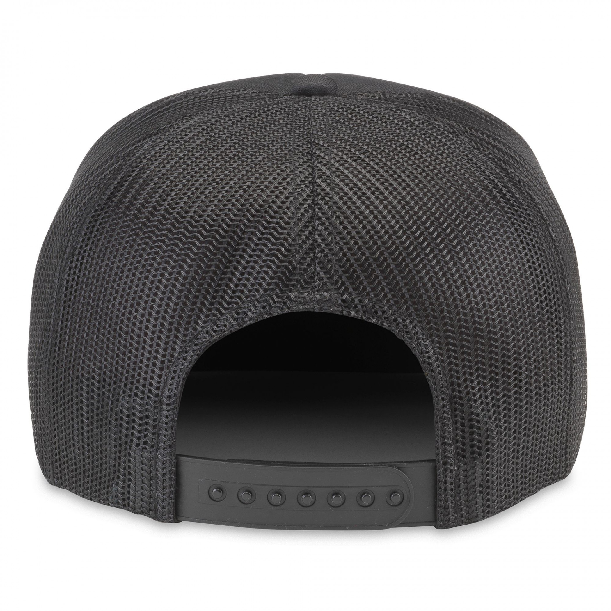 Jack Daniel's No 7. Logo Mesh Back Snapback Rope Hat