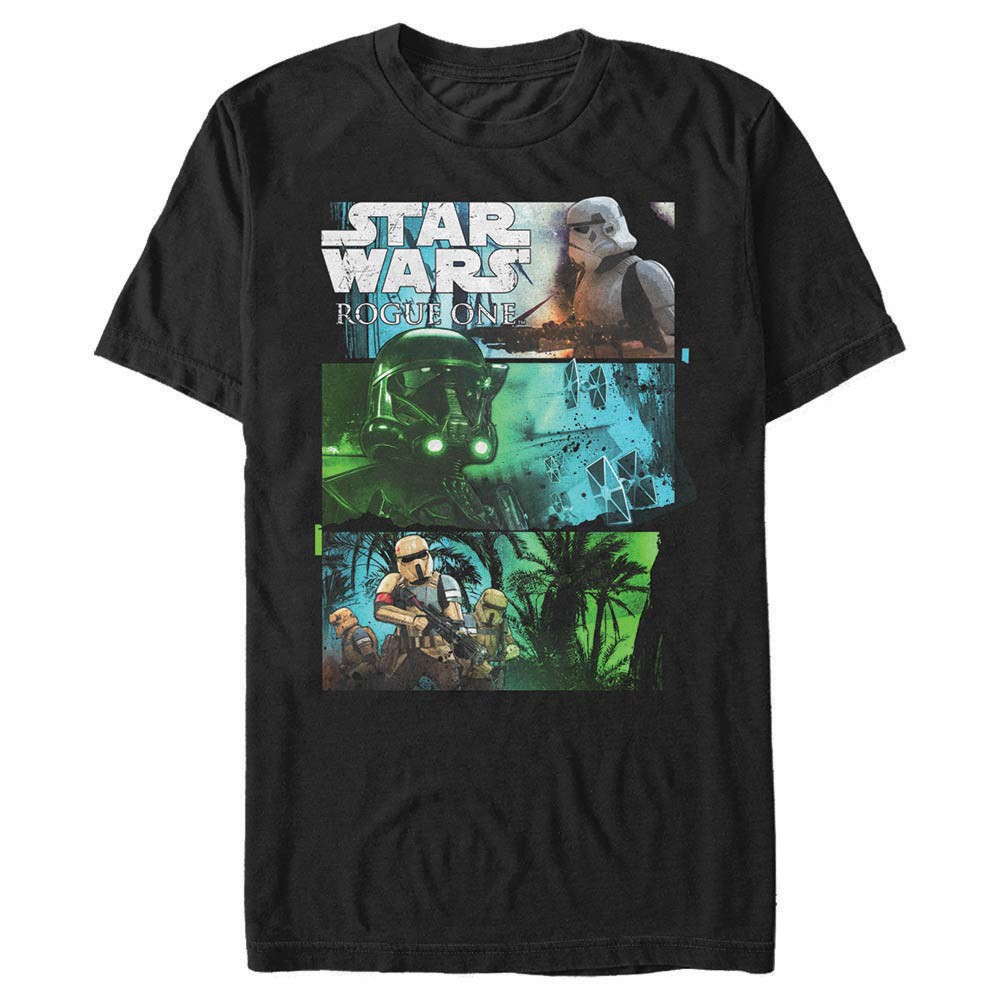 Star Wars Rogue One Elements Black T-Shirt, Black