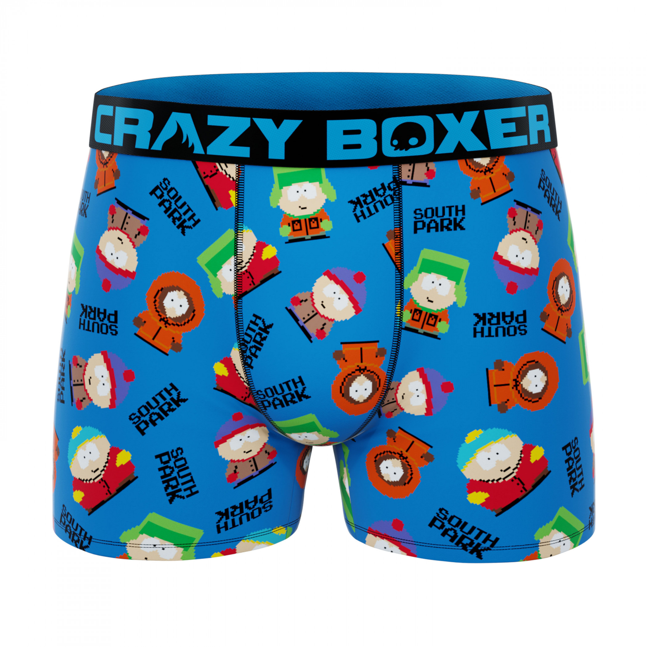Crazy Boxers South Park School Break Boxer Briefs Blue