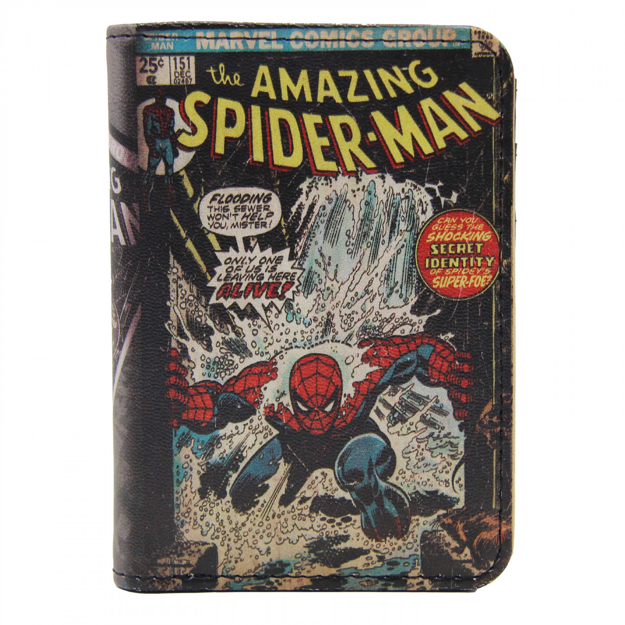 The Amazing Spider-Man  #151 Vallet Tri-Fold Wallet, Multi-Color
