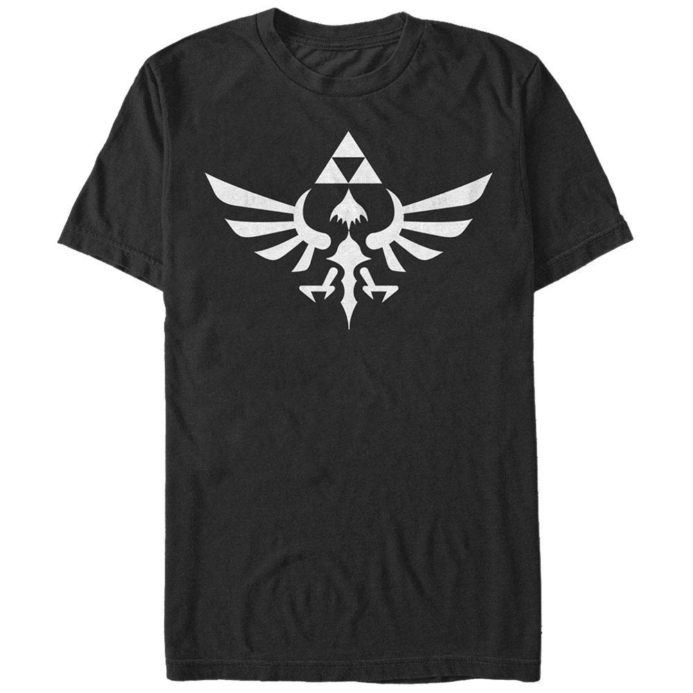 Nintendo Triumphant Triforce Black T-Shirt, Black