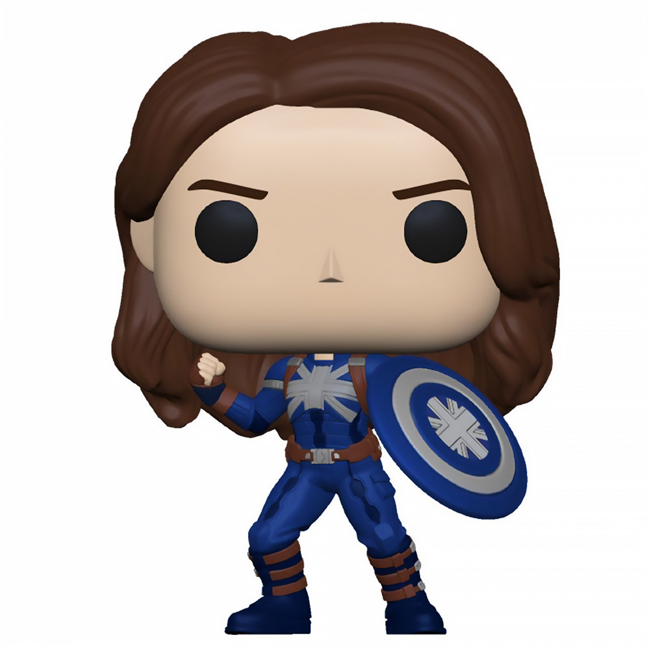 Marvel Studios What If Series Captain Carter (Stealth Suit) Funko Pop!, Multi-Color