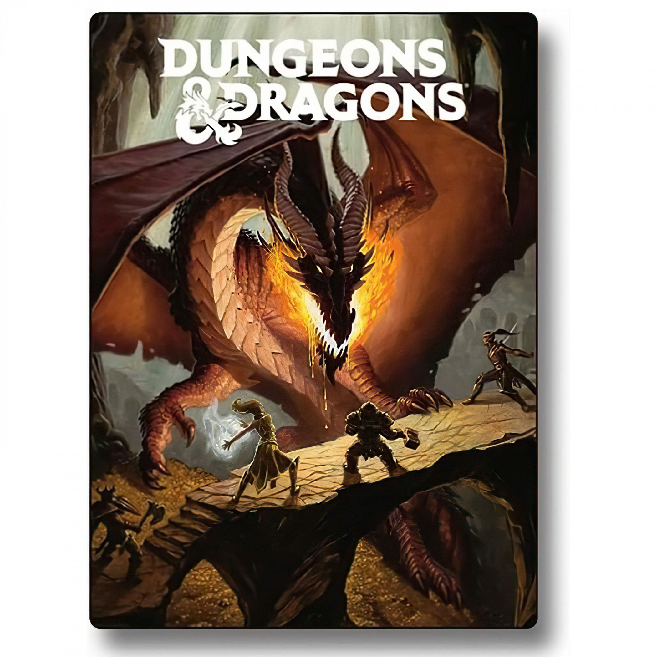 Dungeons & Dragons Battle 45' x 60' Throw Blanket, Multi-Color