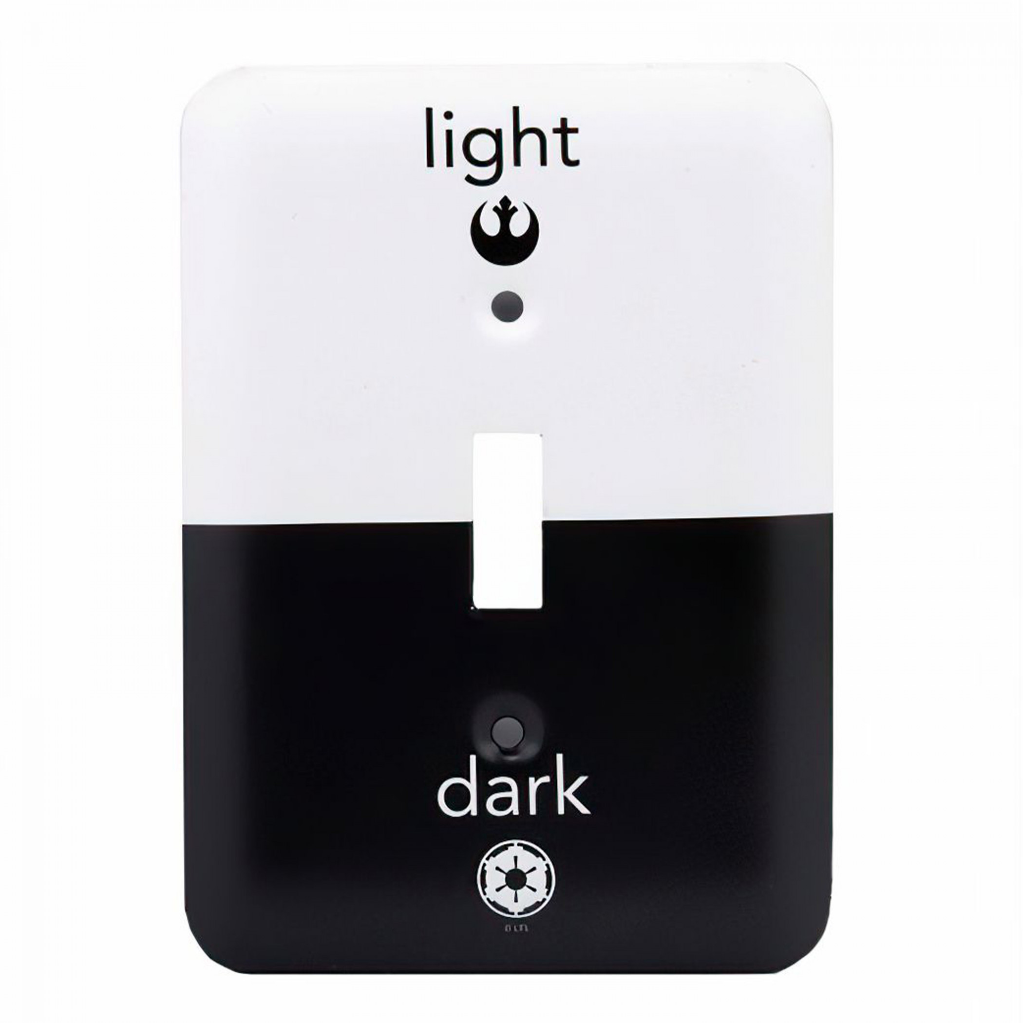 Star Wars The Light Side and the Dark Side Light Switch Metal Plate, Multi-Color