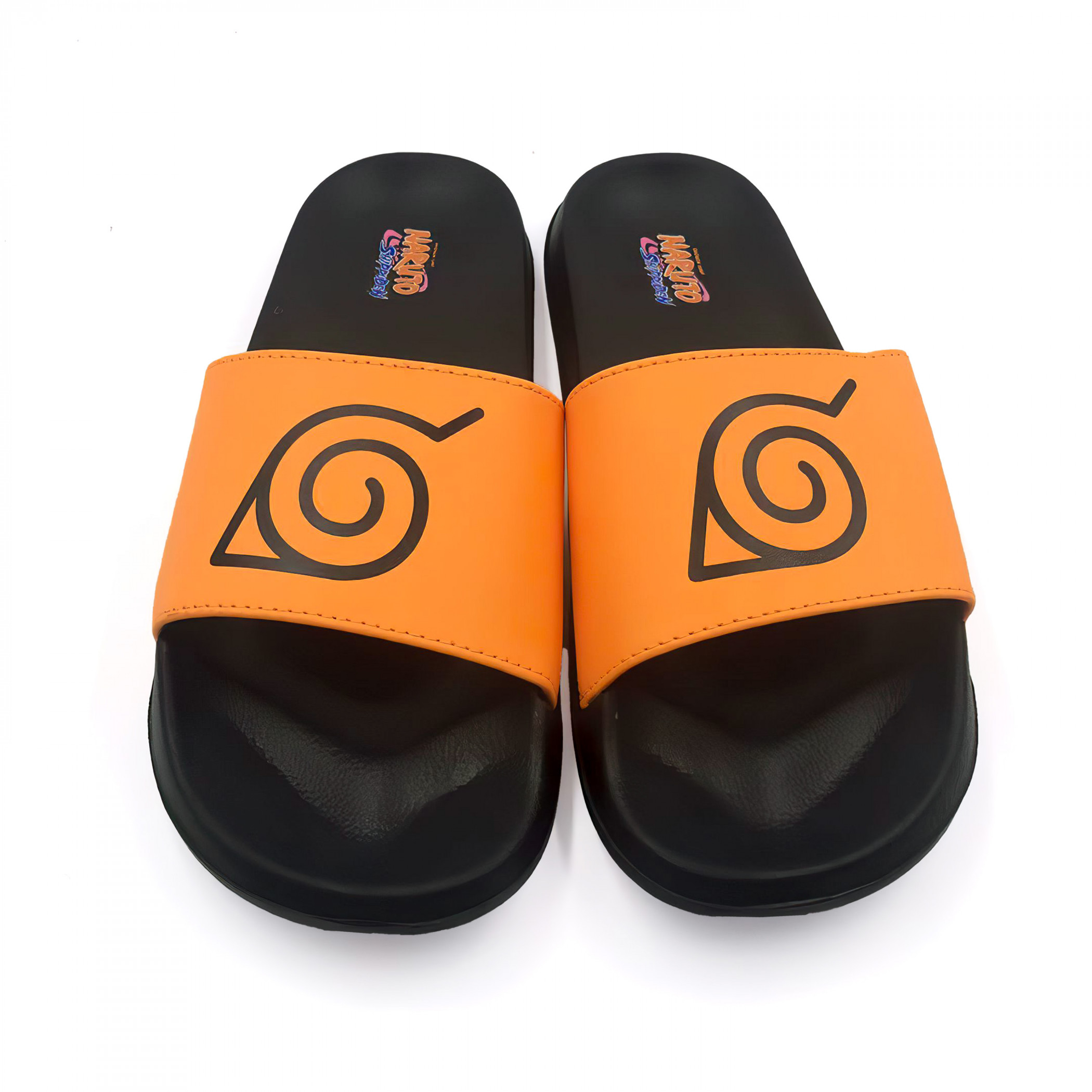 みどり　ナルト Naruto Leaf Village Symbol Slide Sandals Multi-Color | eBay
