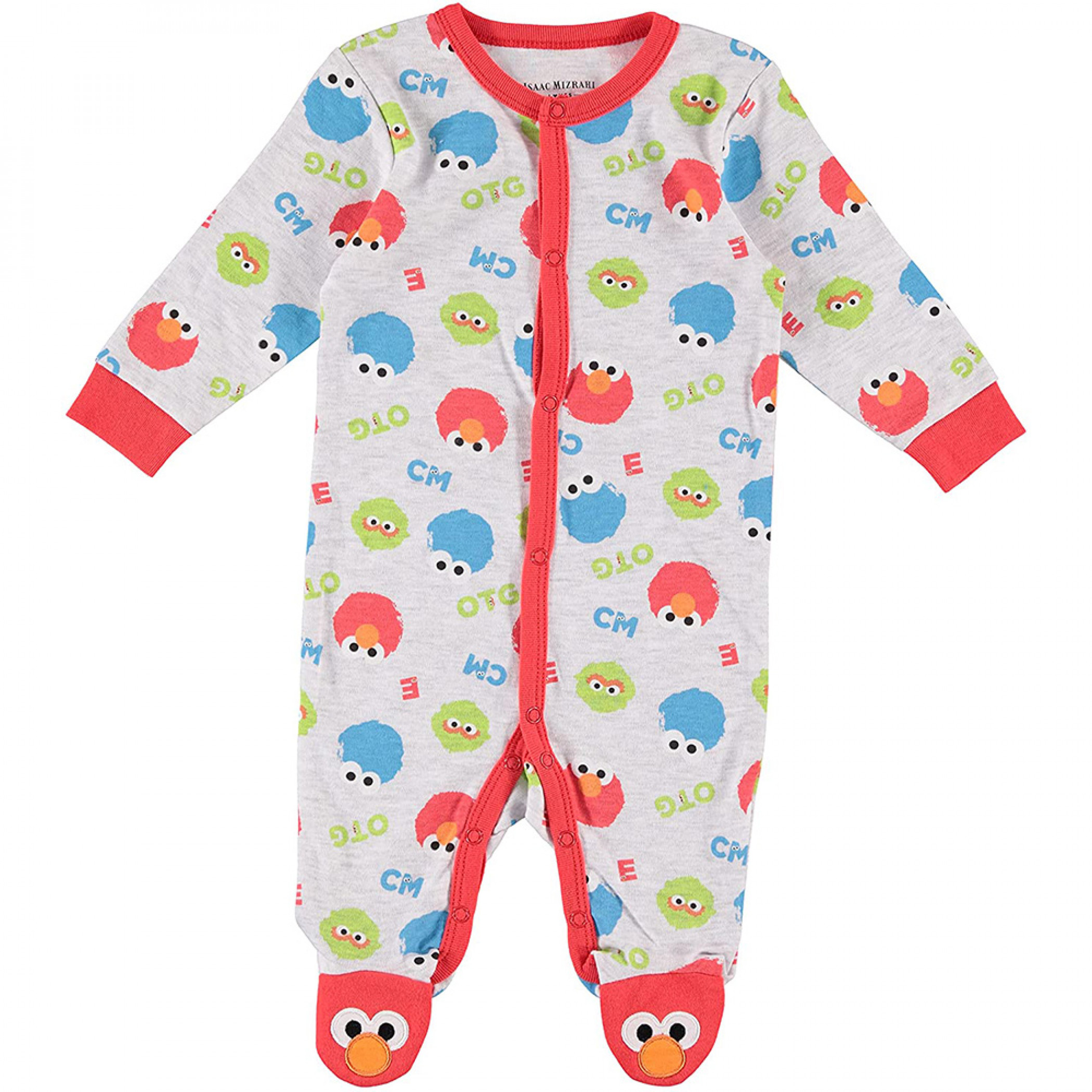 Sesame street footed pajamas new arrivals