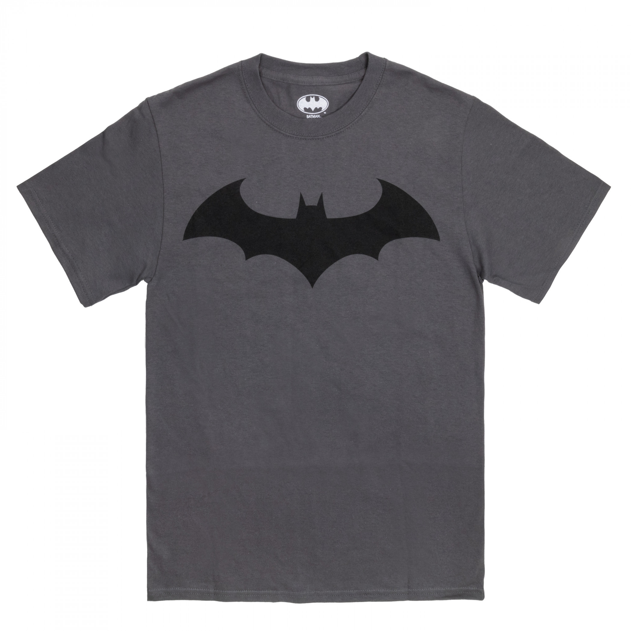 Batman Hush Symbol T-Shirt, Grey
