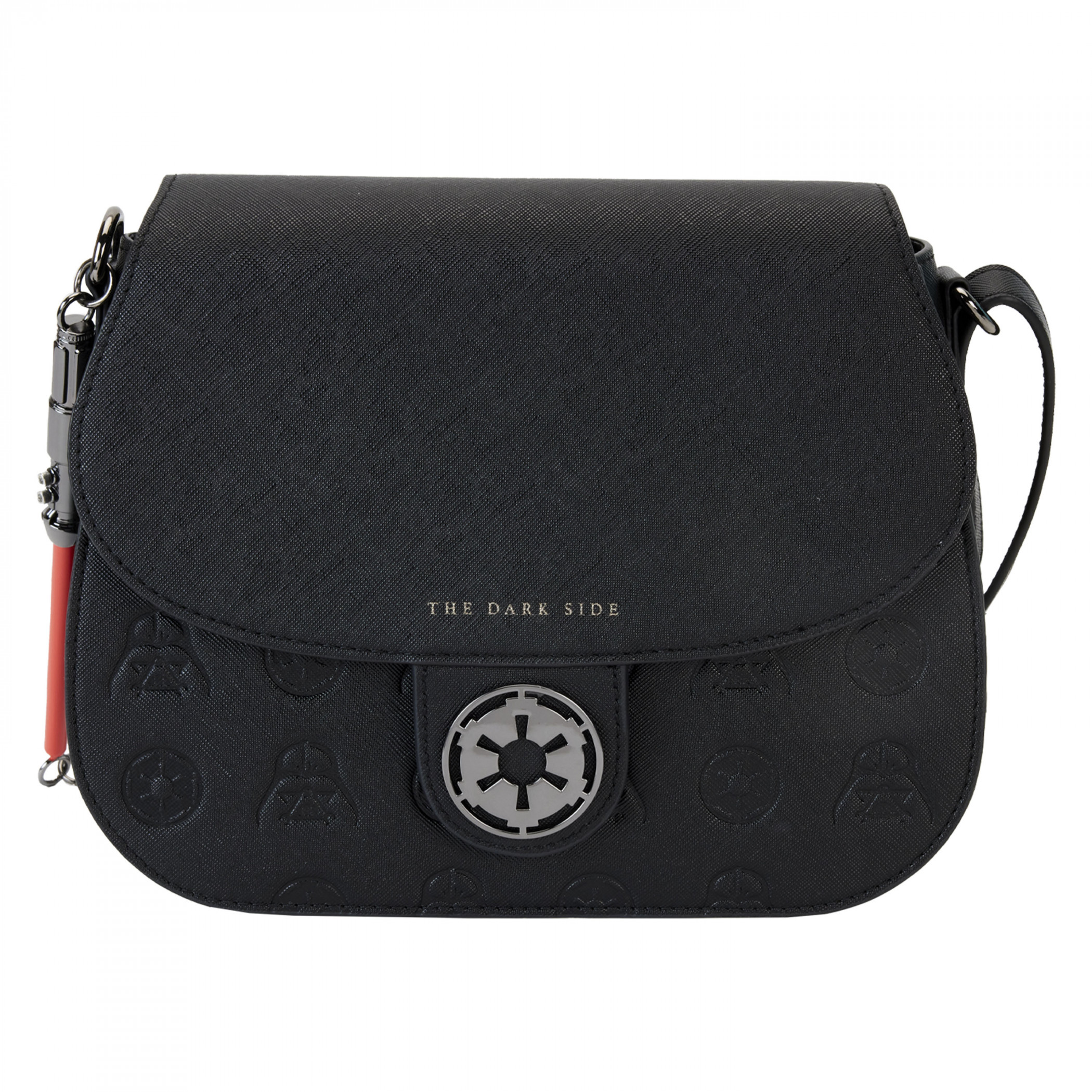 Star Wars The Dark Side Crossbody Bag by Loungefly, Black
