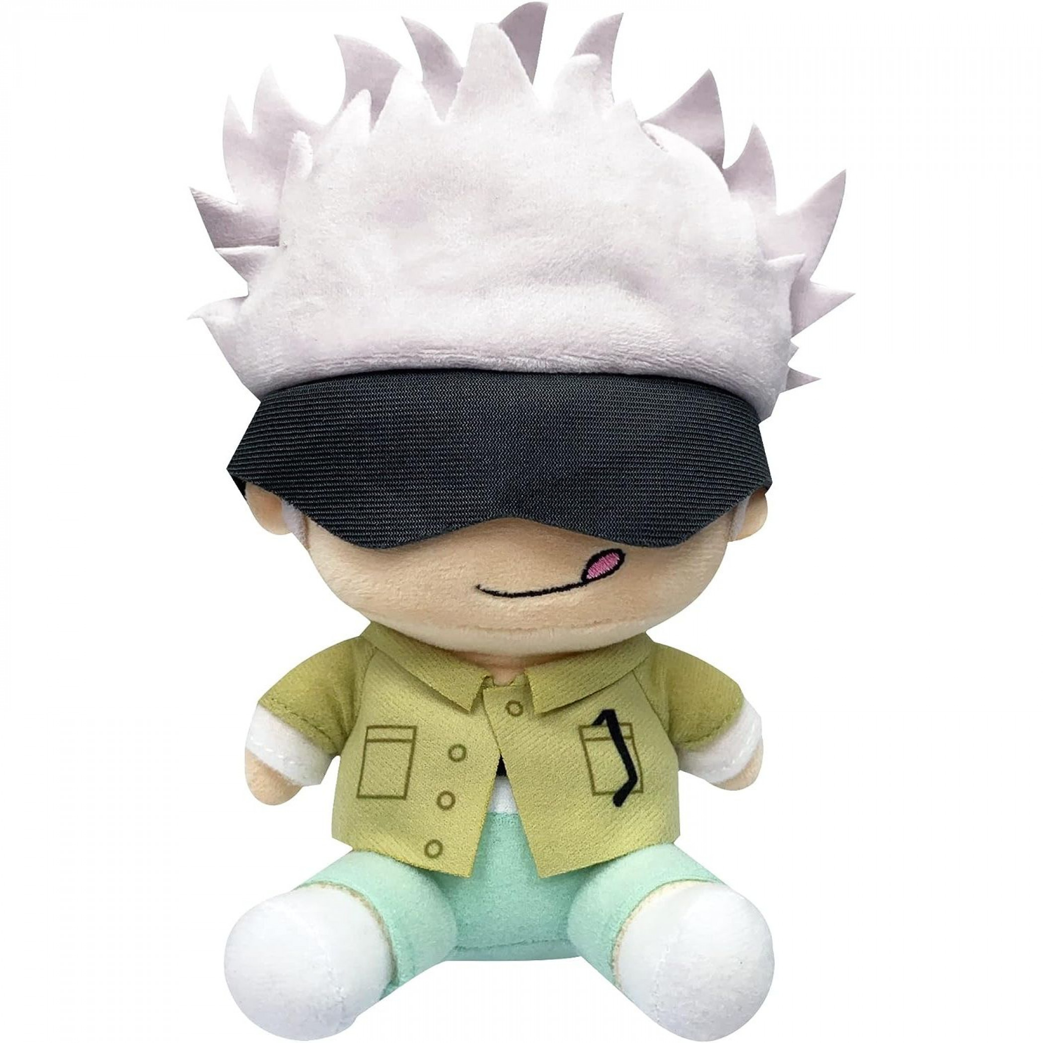Jujutsu Kaisen Satoru Gojo 8' Sitting Plush Doll, Multi-Color