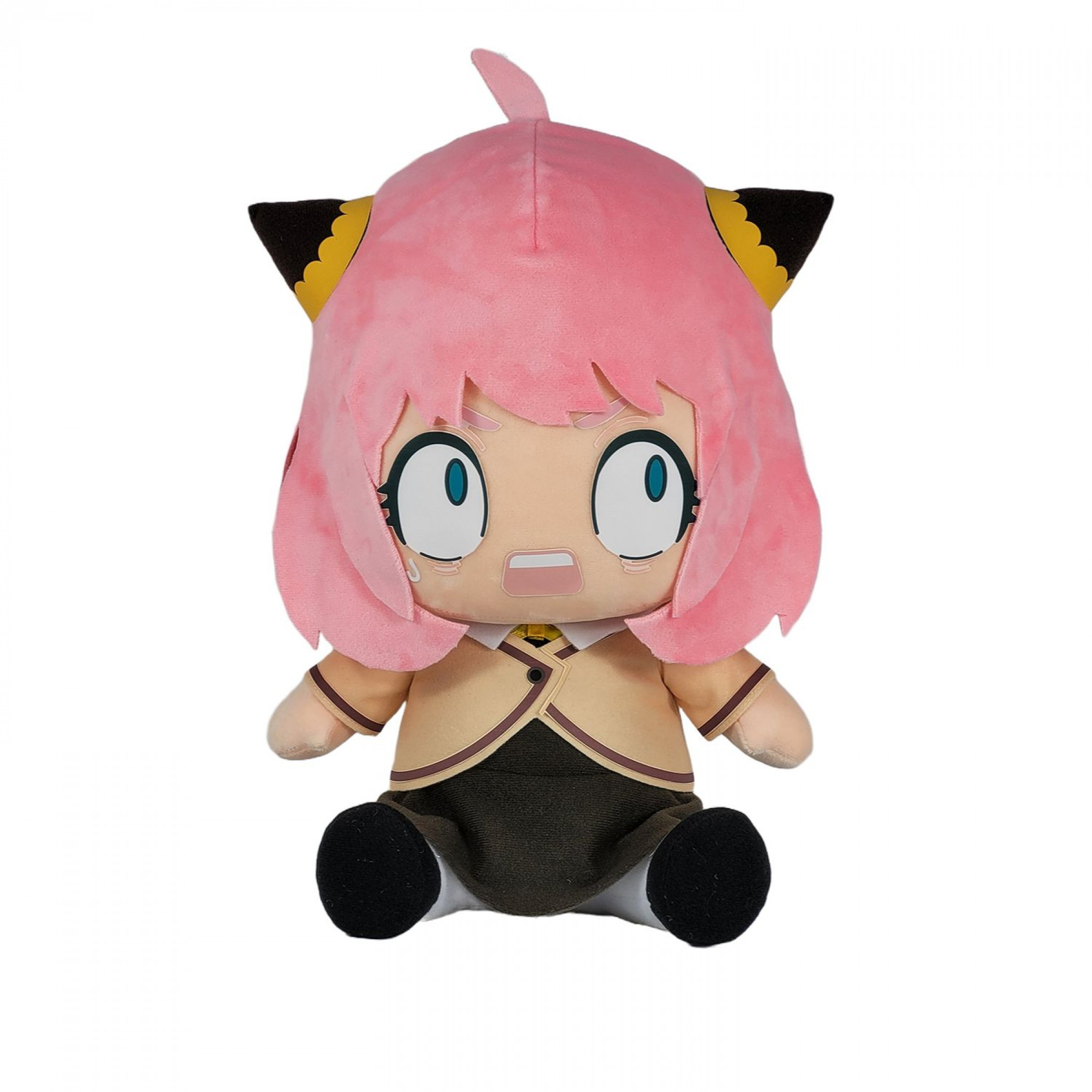 Spy X Family Anya Forger Terrified Sitting Plush Doll, Multi-Color