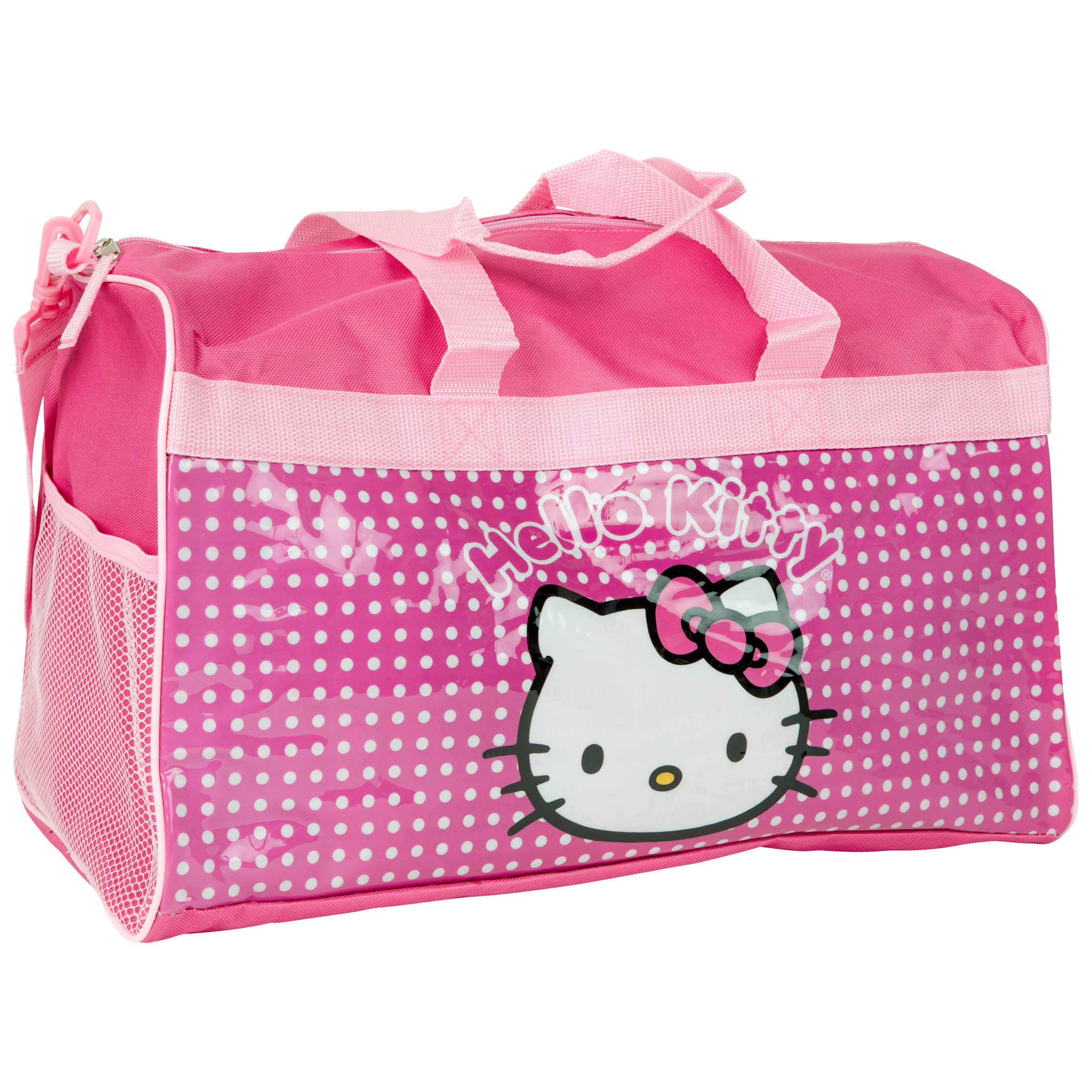 Hello Kitty Bright Pink Duffle Bag, Pink