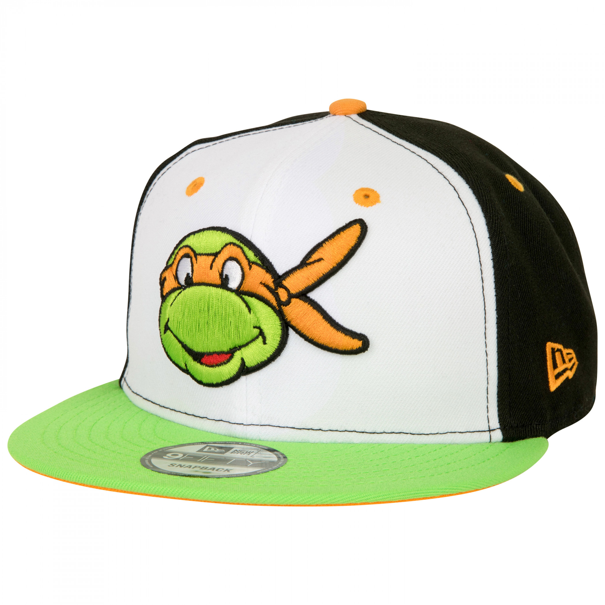 Teenage Mutant Ninja Turtles TMNT Michelangelo New Era 9Fifty Adjustable Hat, Multi-Color