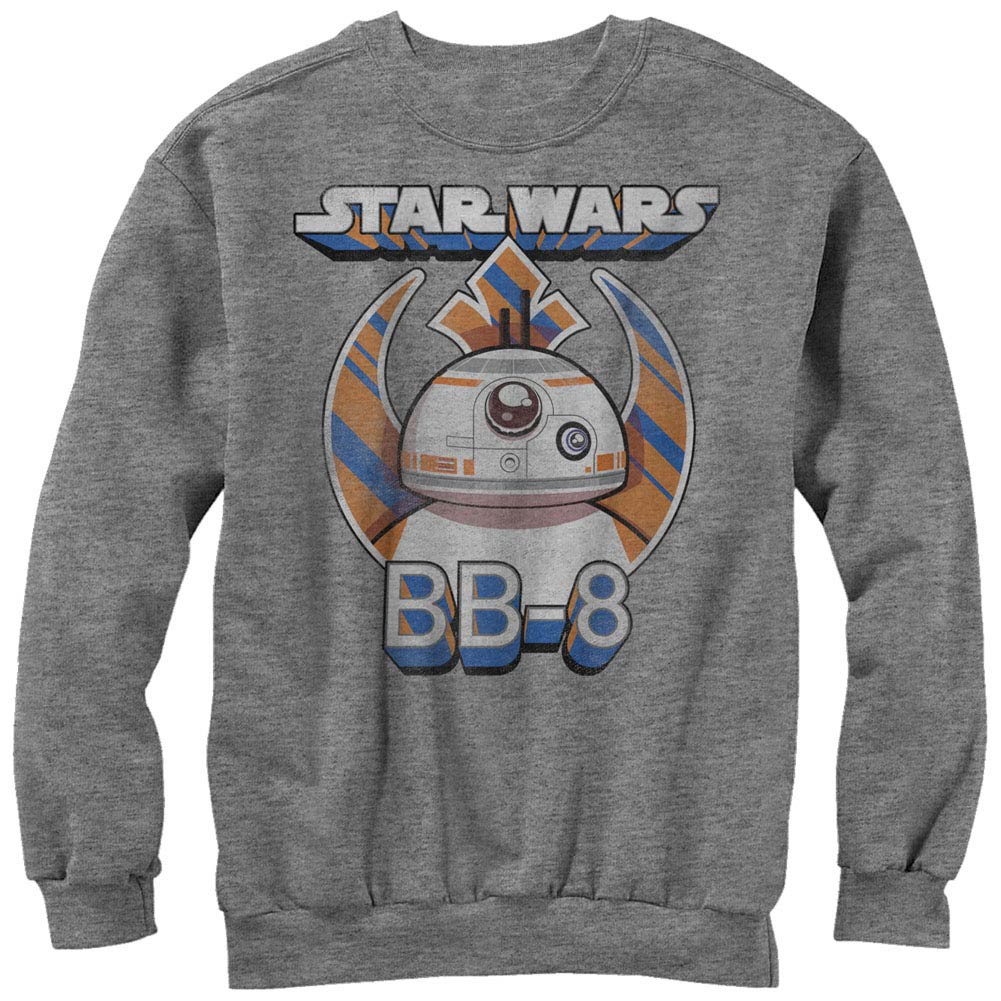 Star Wars Episode 7 Rollin Astro Gray Long Sleeve T-Shirt, Grey