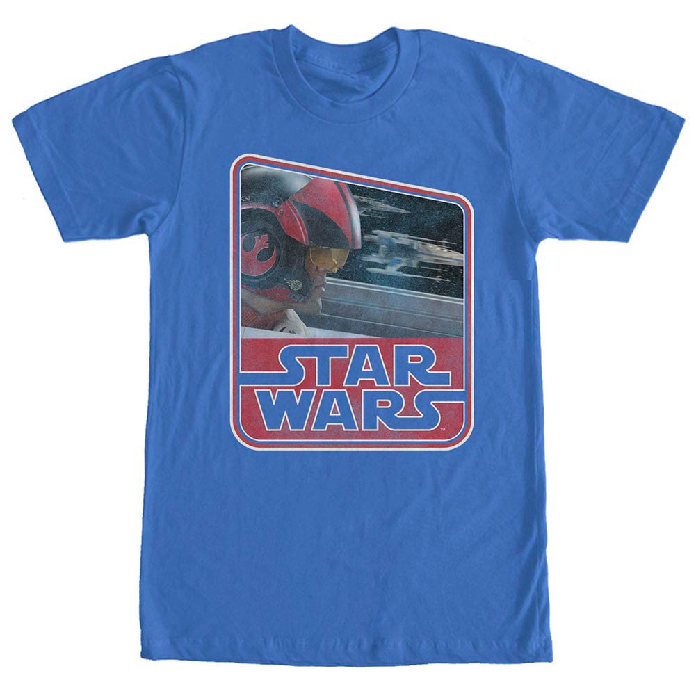 Star Wars Episode 7 Attack Formation Blue T-Shirt, Blue