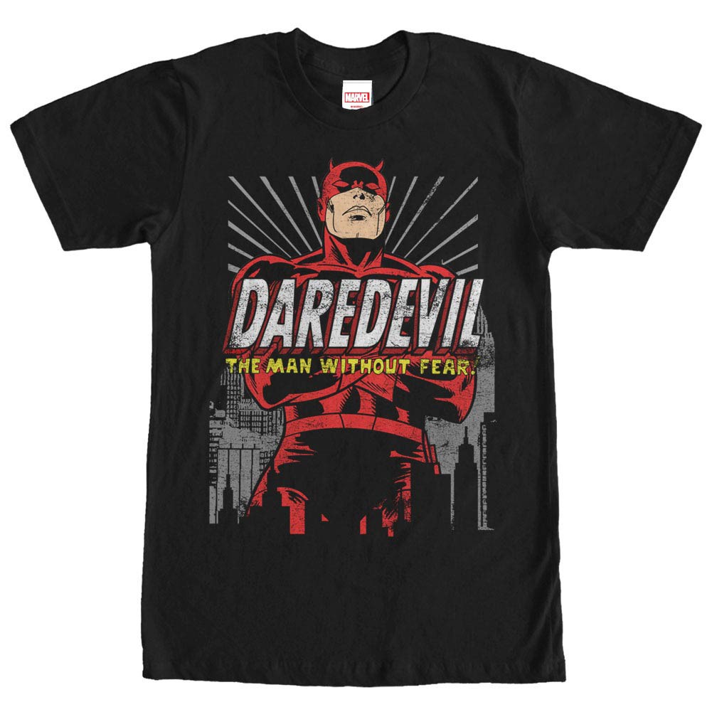 Daredevil Dare You Black Mens T-Shirt, Black