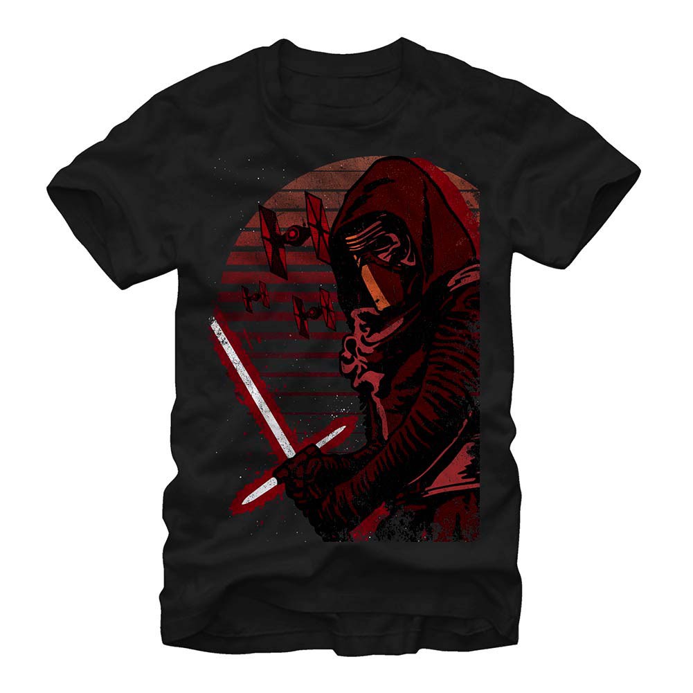 Star Wars Episode 7 Destroy 2 Black T-Shirt, Black