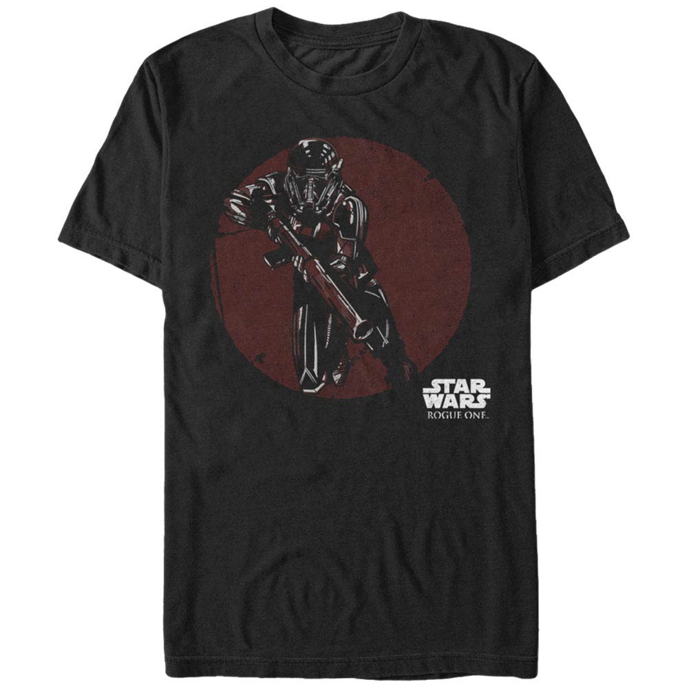 Star Wars Rogue One Death Inc Black T-Shirt, Black