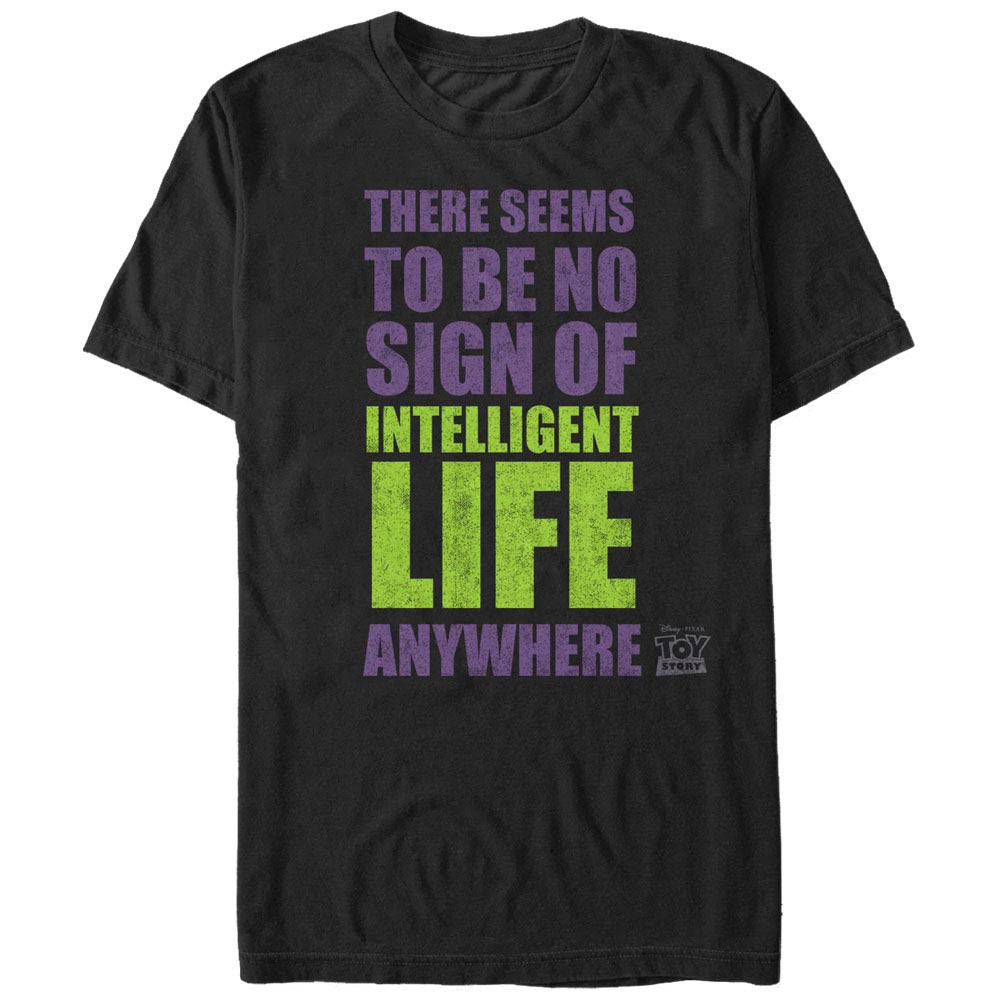 Disney Pixar Toy Story 1-3 No Sign Black T-Shirt