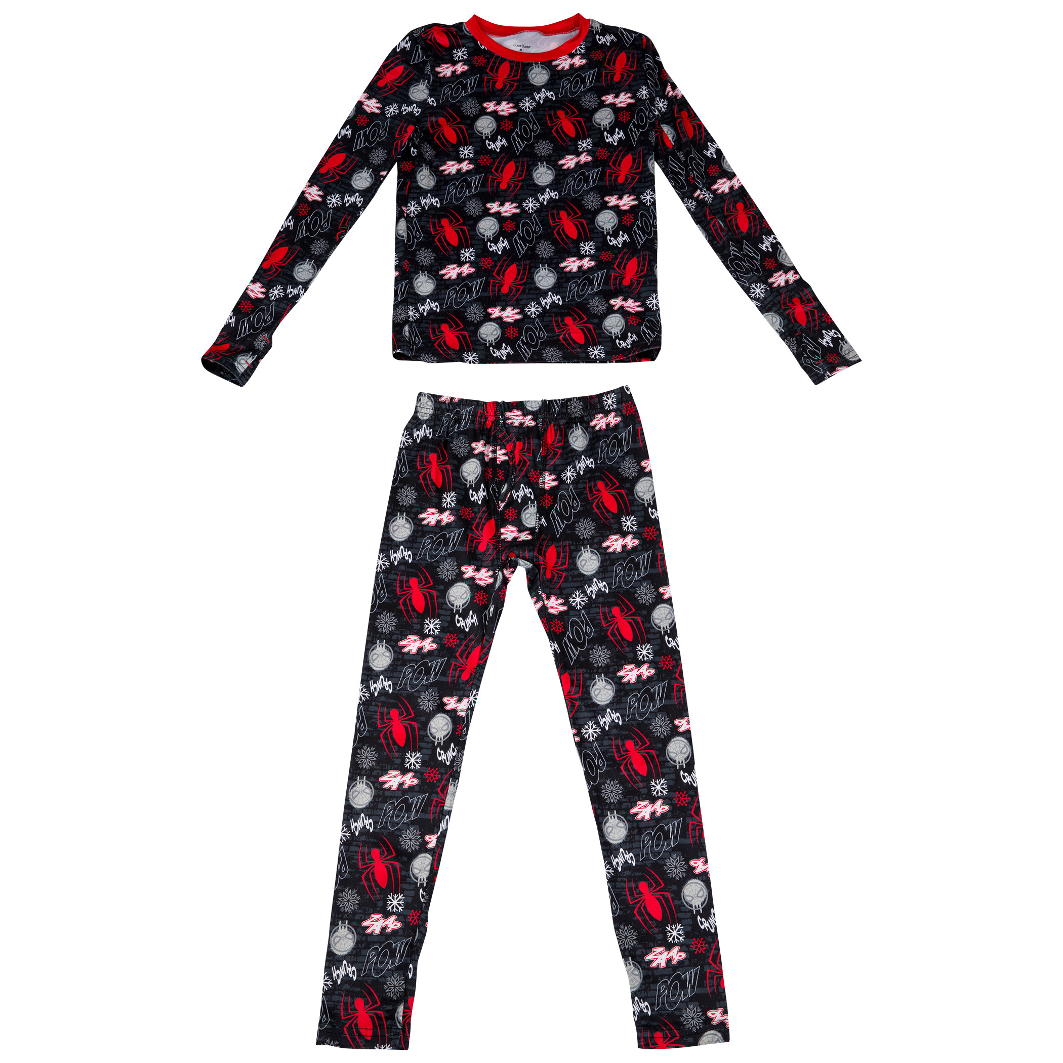 Spider-Man Comic Effects Boys 2-Piece Pajama Set, Multi-Color