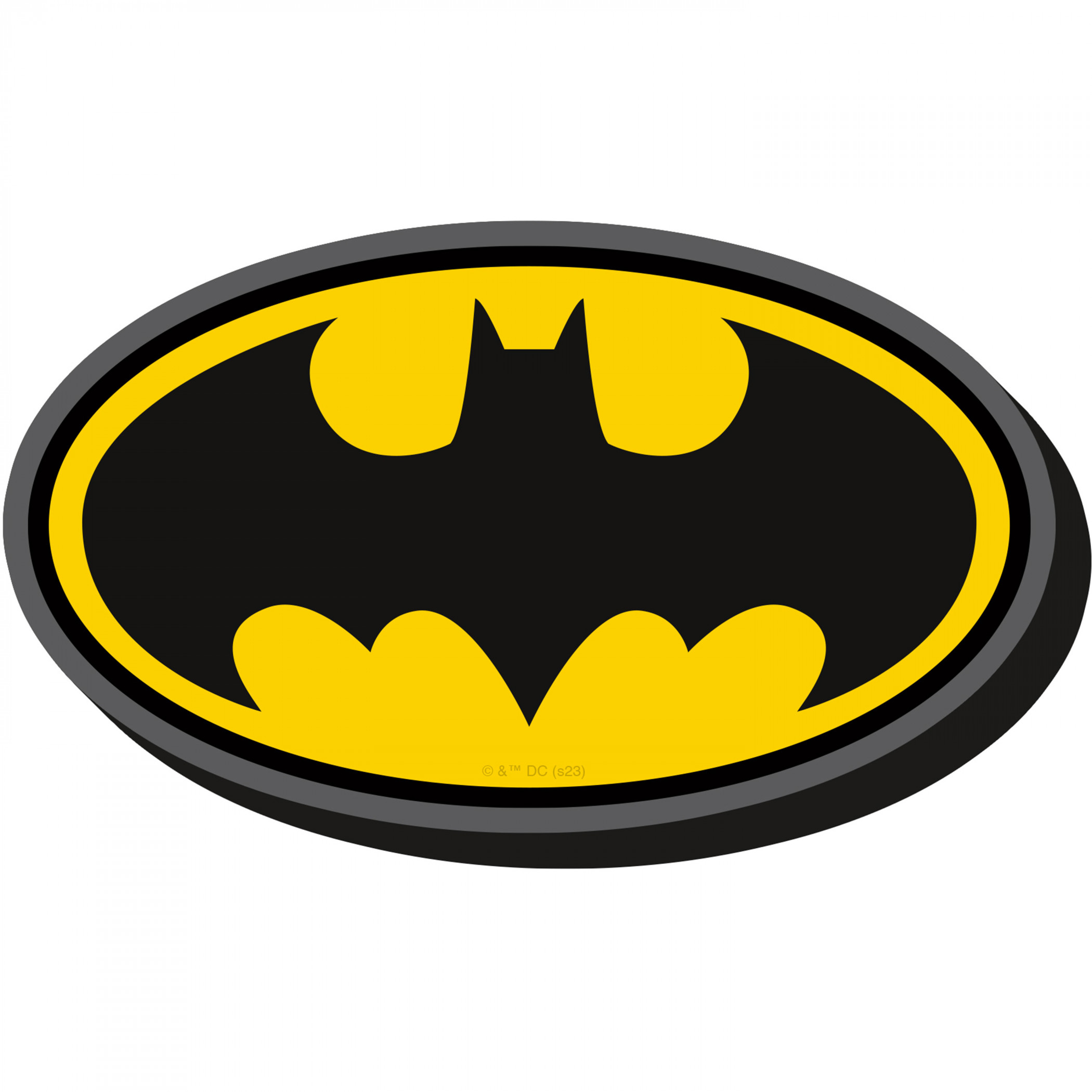 Batman Classic Logo Chunky Magnet, Multi-Color